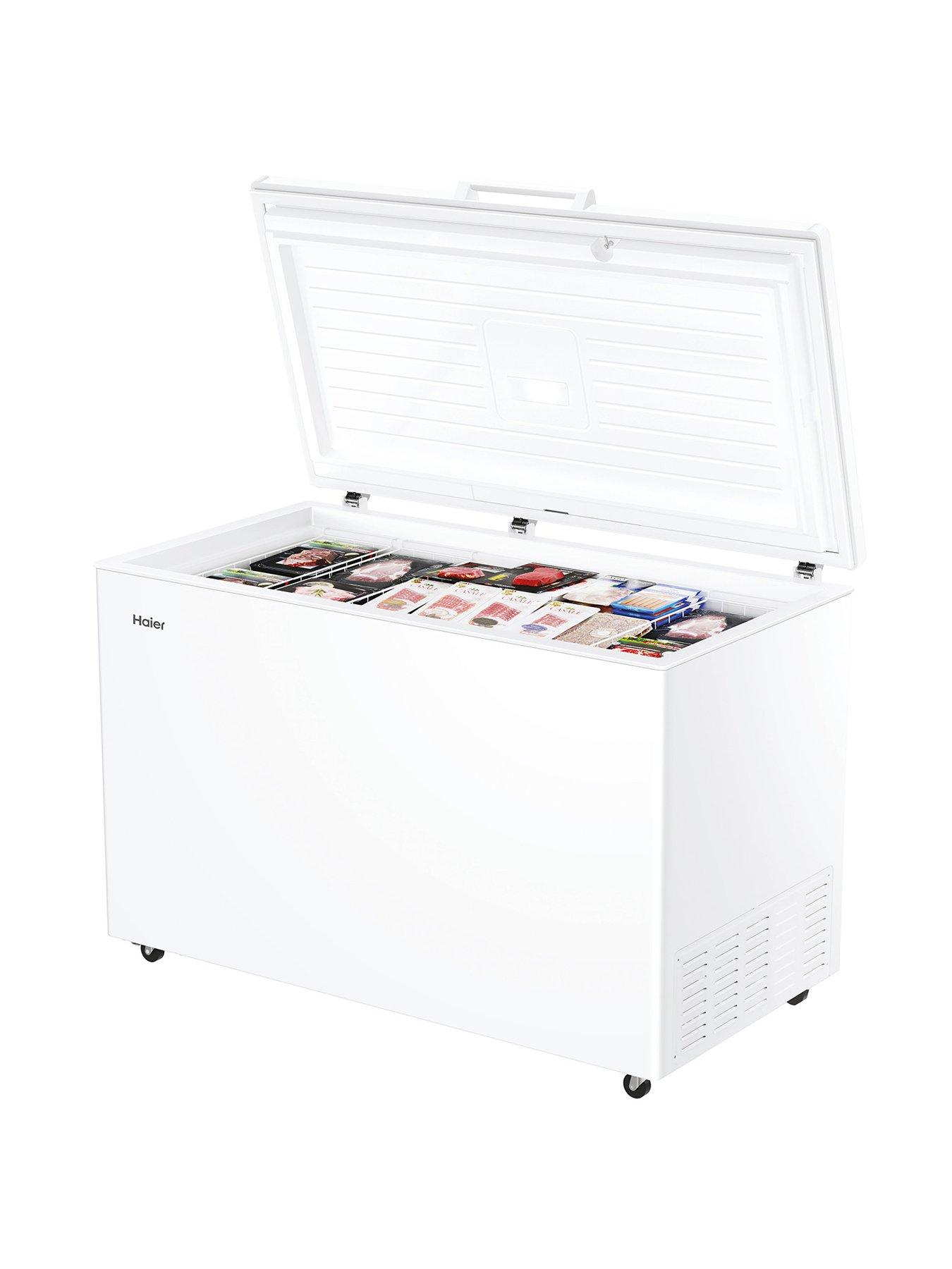 Image 2 of 7 of Haier HCE420EK 400 Litre Chest Freezer, E Rated, White