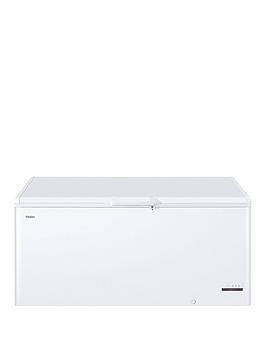 Product photograph of Haier Hce520ek 500 Litre Chest Freezer E-rated - White from very.co.uk