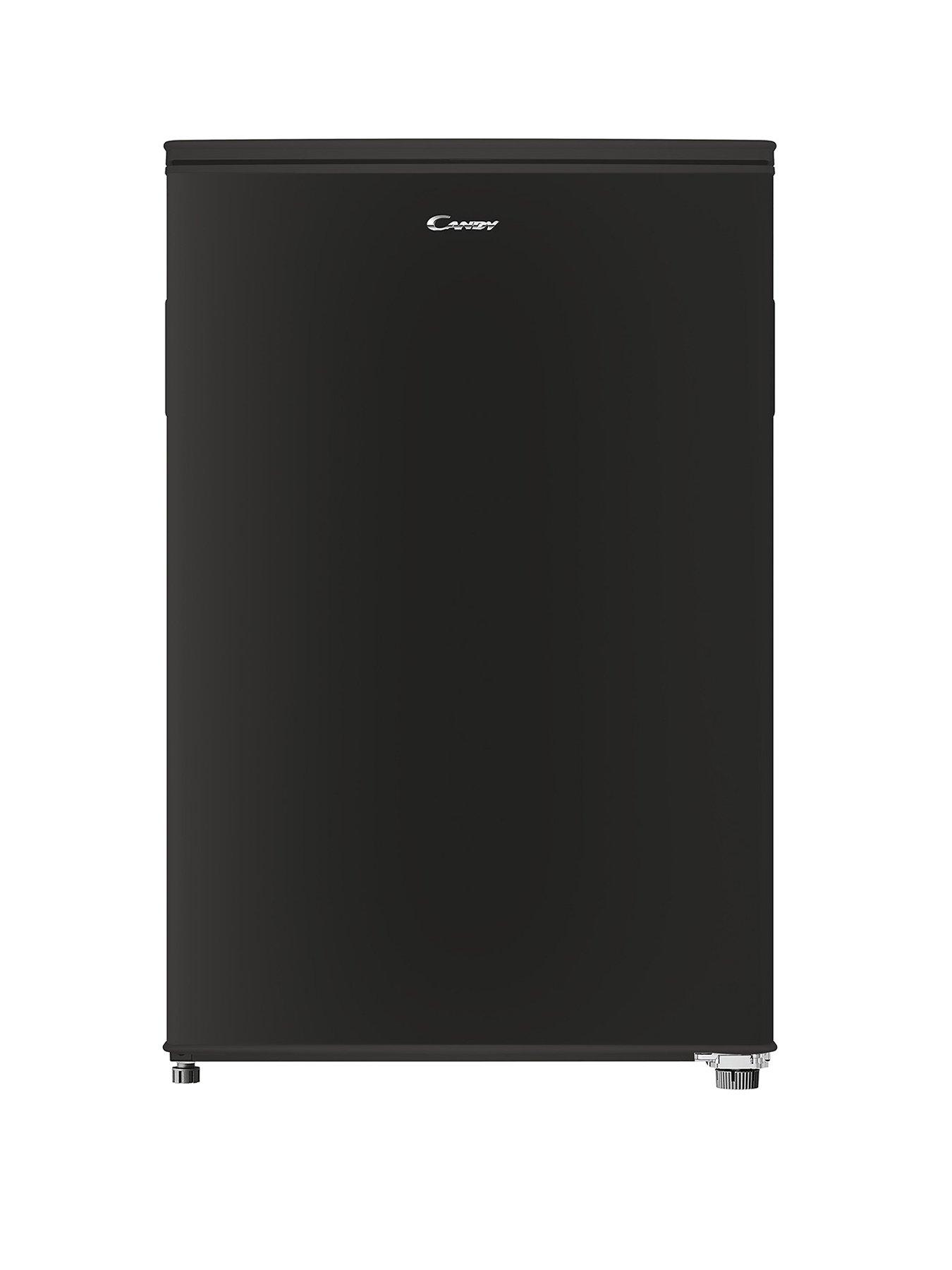 Product photograph of Candy Cuqs 58ebk Uc 55cm Freestanding Freezer - Black from very.co.uk