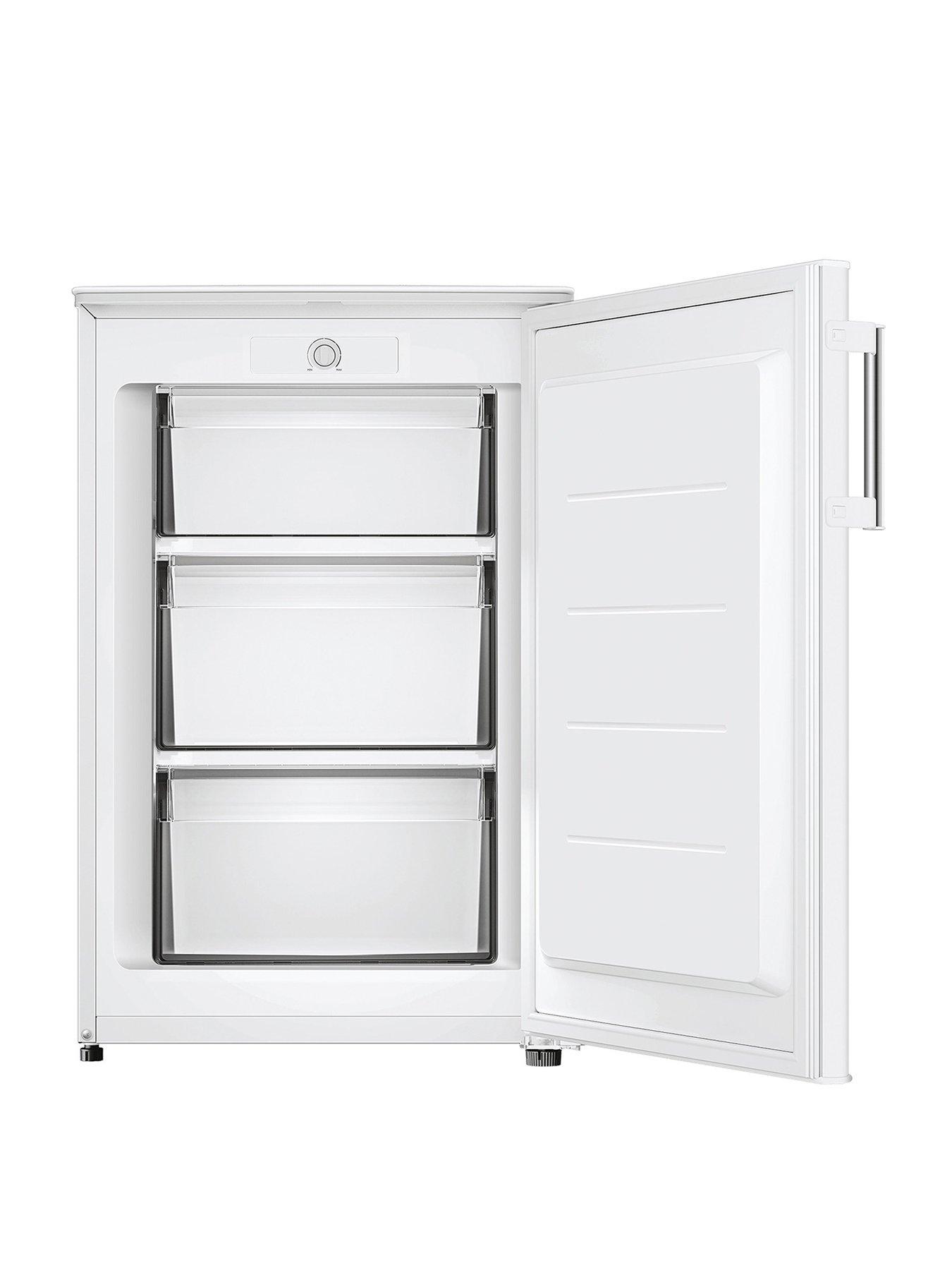 Image 3 of 7 of Hoover HOUQS 58EWHK UC 55cm Freestanding Freezer - White