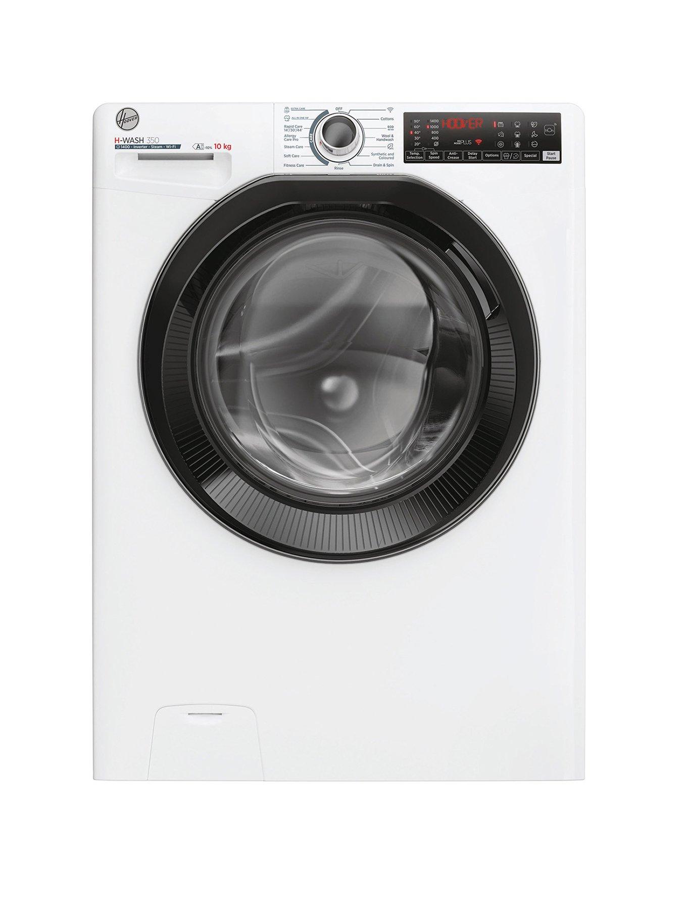 undefined H-WASH 350 H3WP4106TMB6 10kg Washing Machine, 1400 spin, A rated, Wifi Connected - White