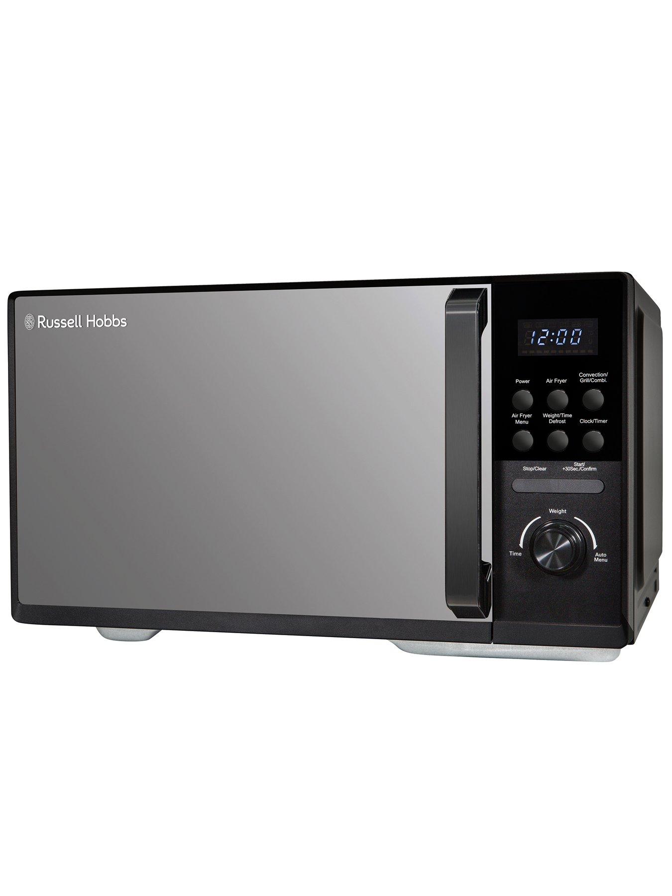 Image 2 of 3 of Russell Hobbs RHMAF2506B Black 25L 4-in-1 Digital Combination Microwave with Air Fryer Function
