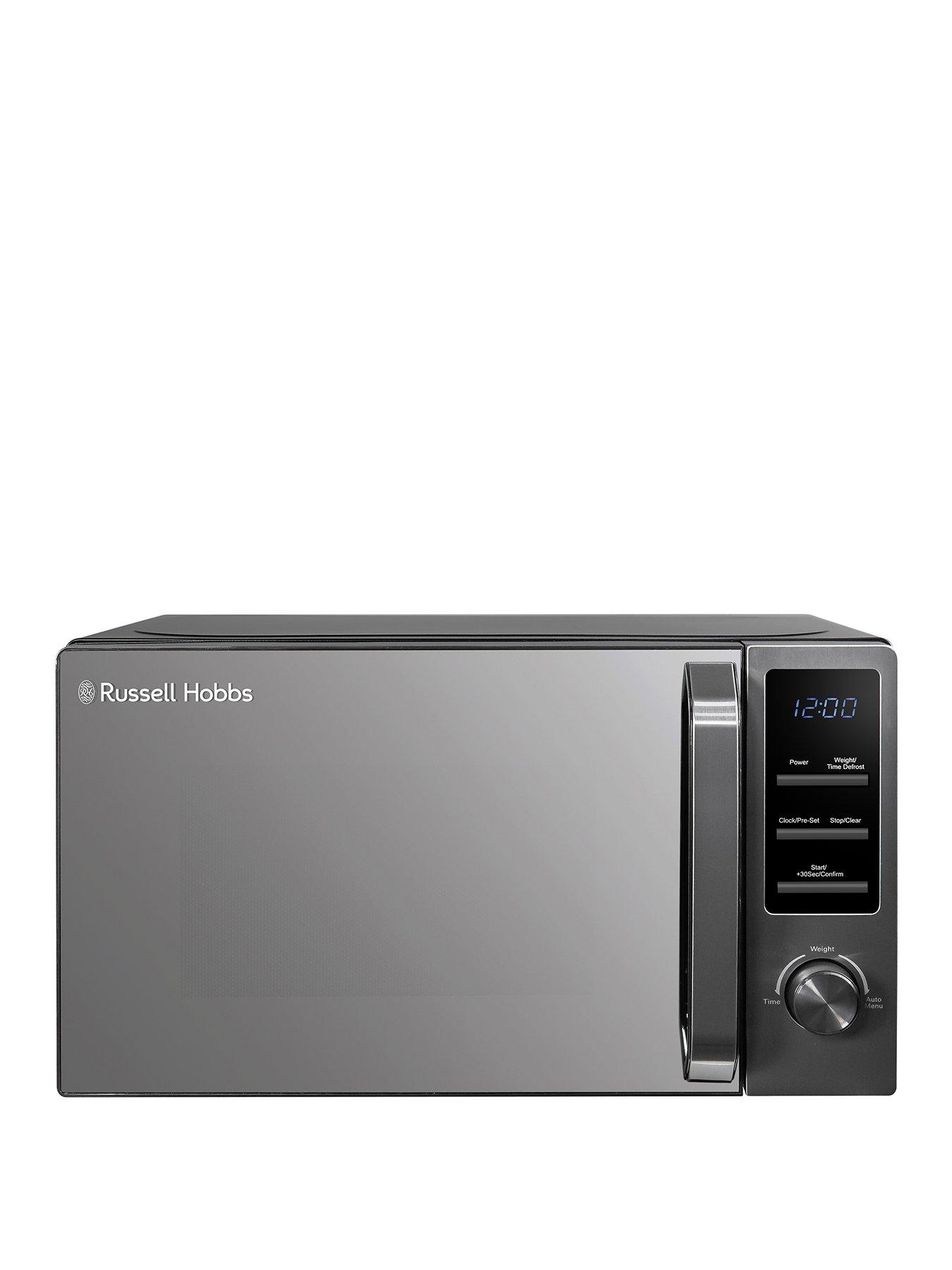 Product photograph of Russell Hobbs Rhm2028ds 20l Digital Microwave In Dark Steel from very.co.uk