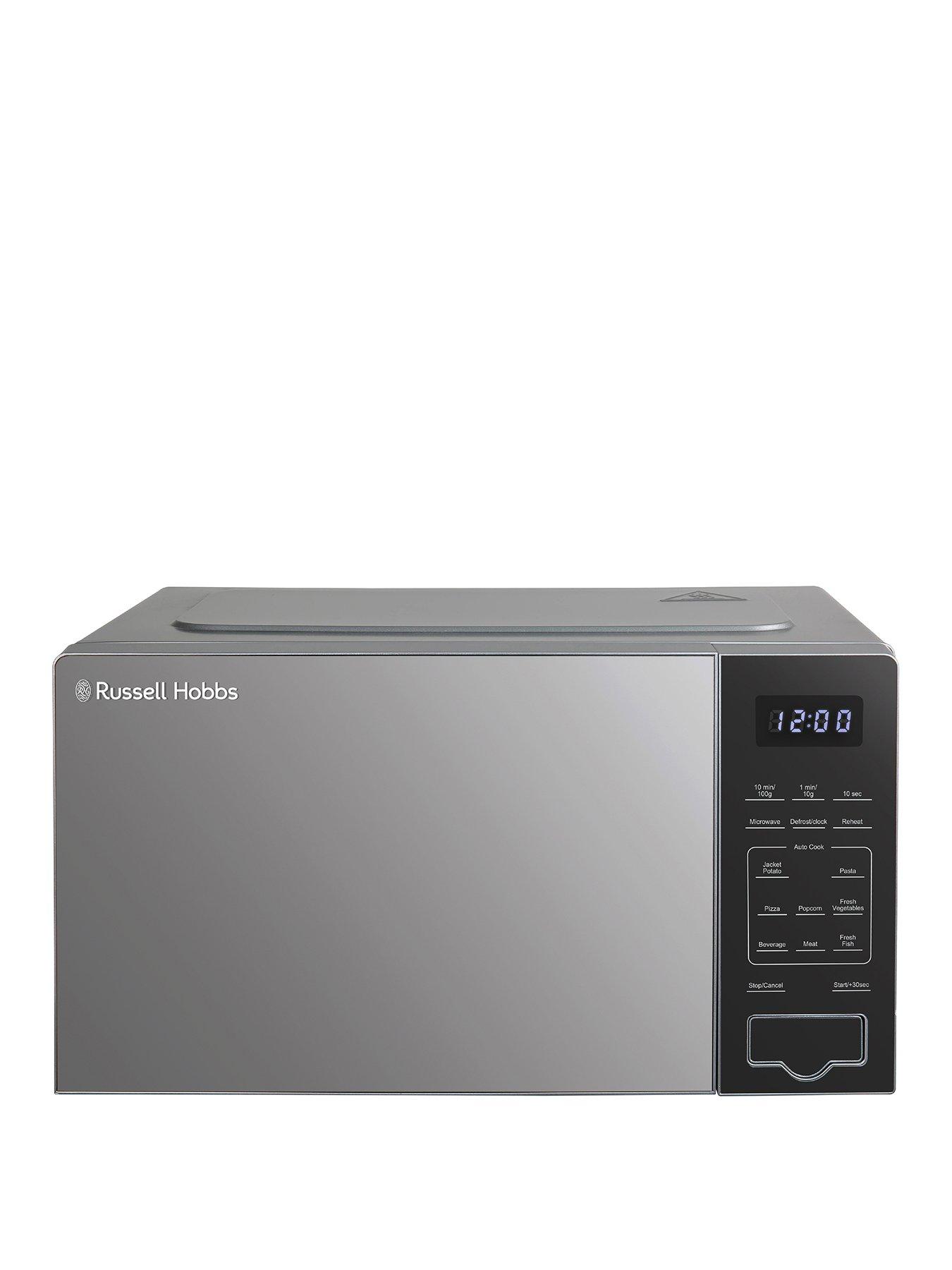 Russell Hobbs RHMT2005S Compact Digital Microwave with Touch Control 20L Silver