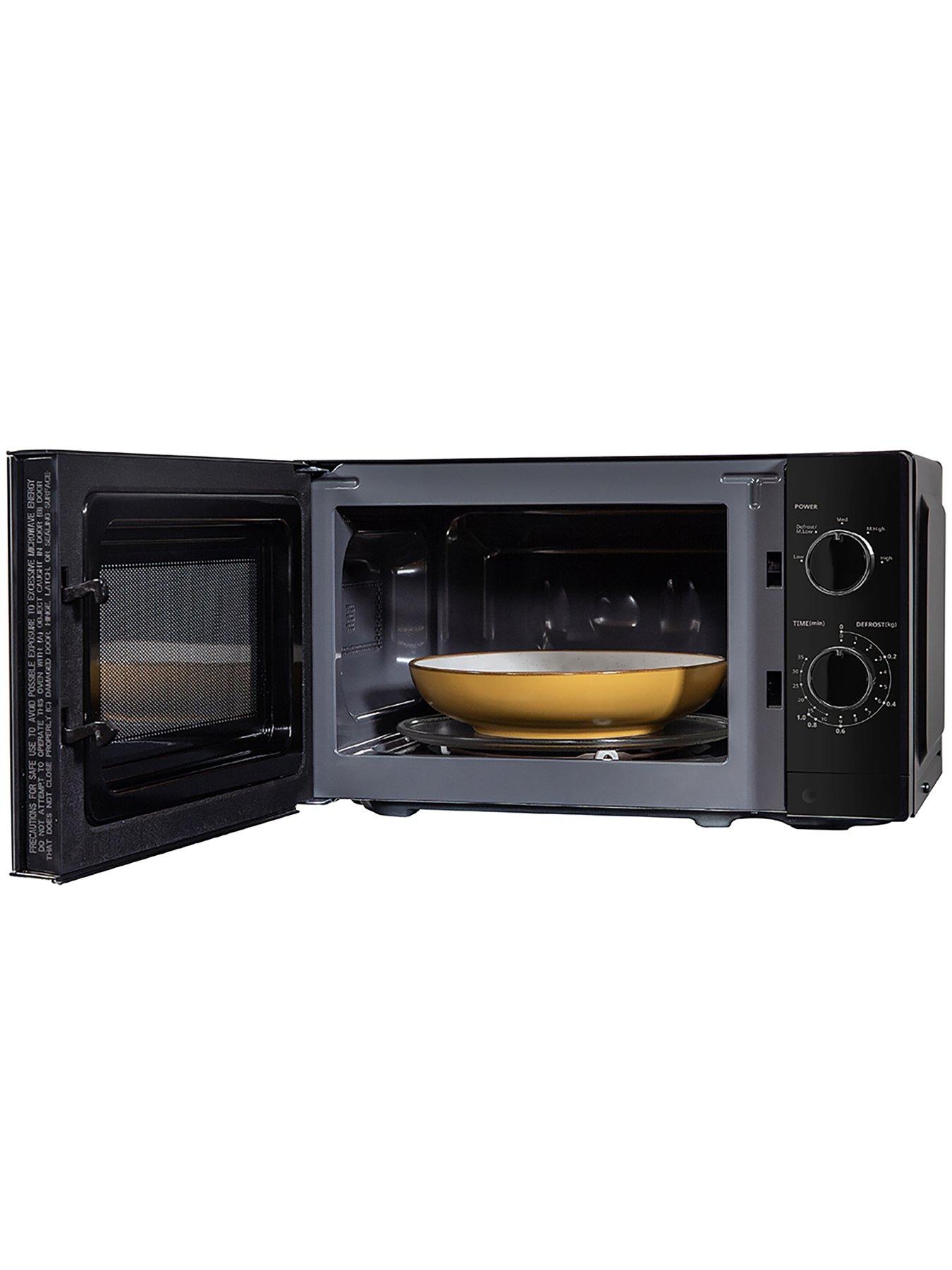 Image 3 of 7 of Russell Hobbs RHM2027B Compact Solo Manual Microwave 20L Black