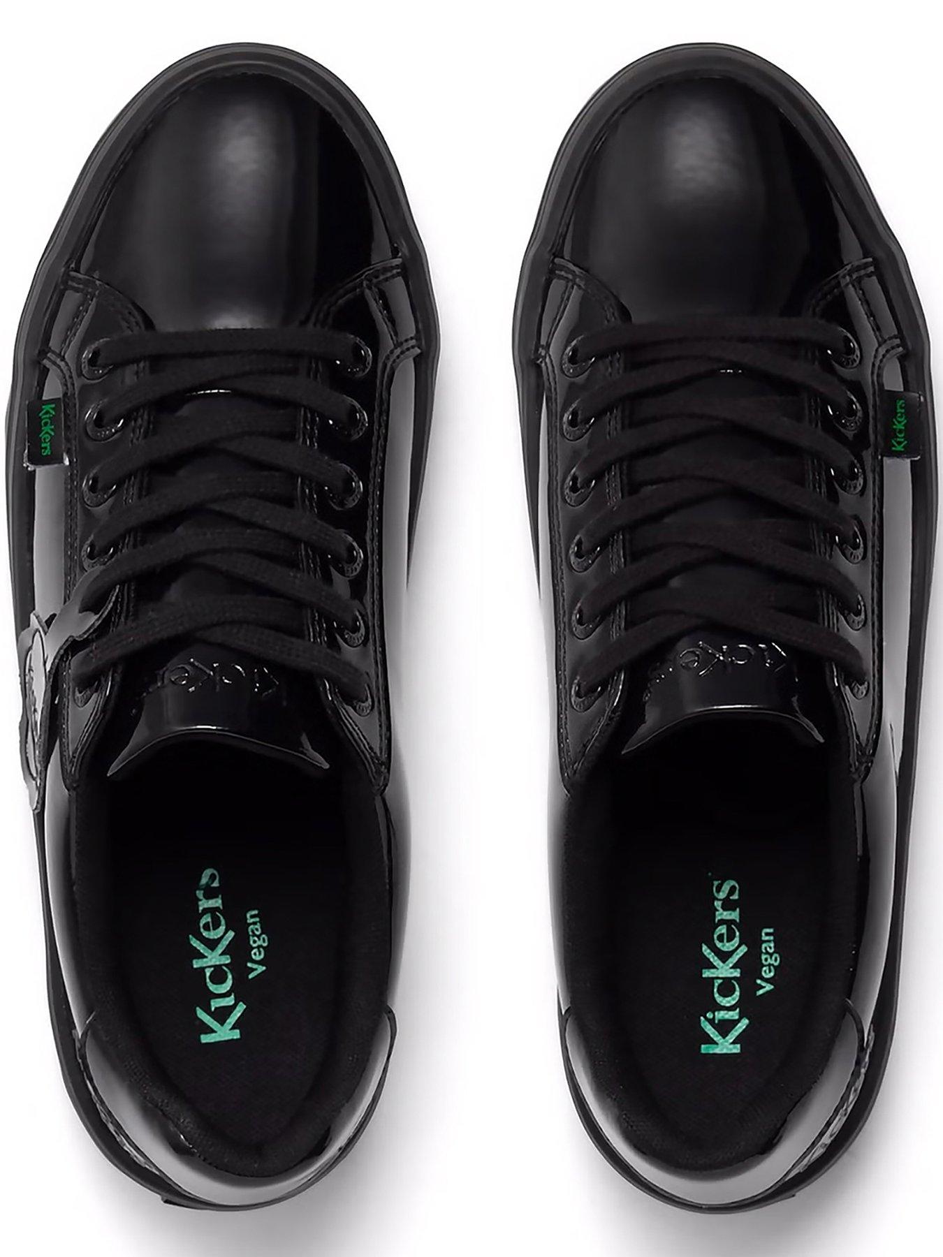 Kickers Tovni Stack Vegan Patent - Black | Very