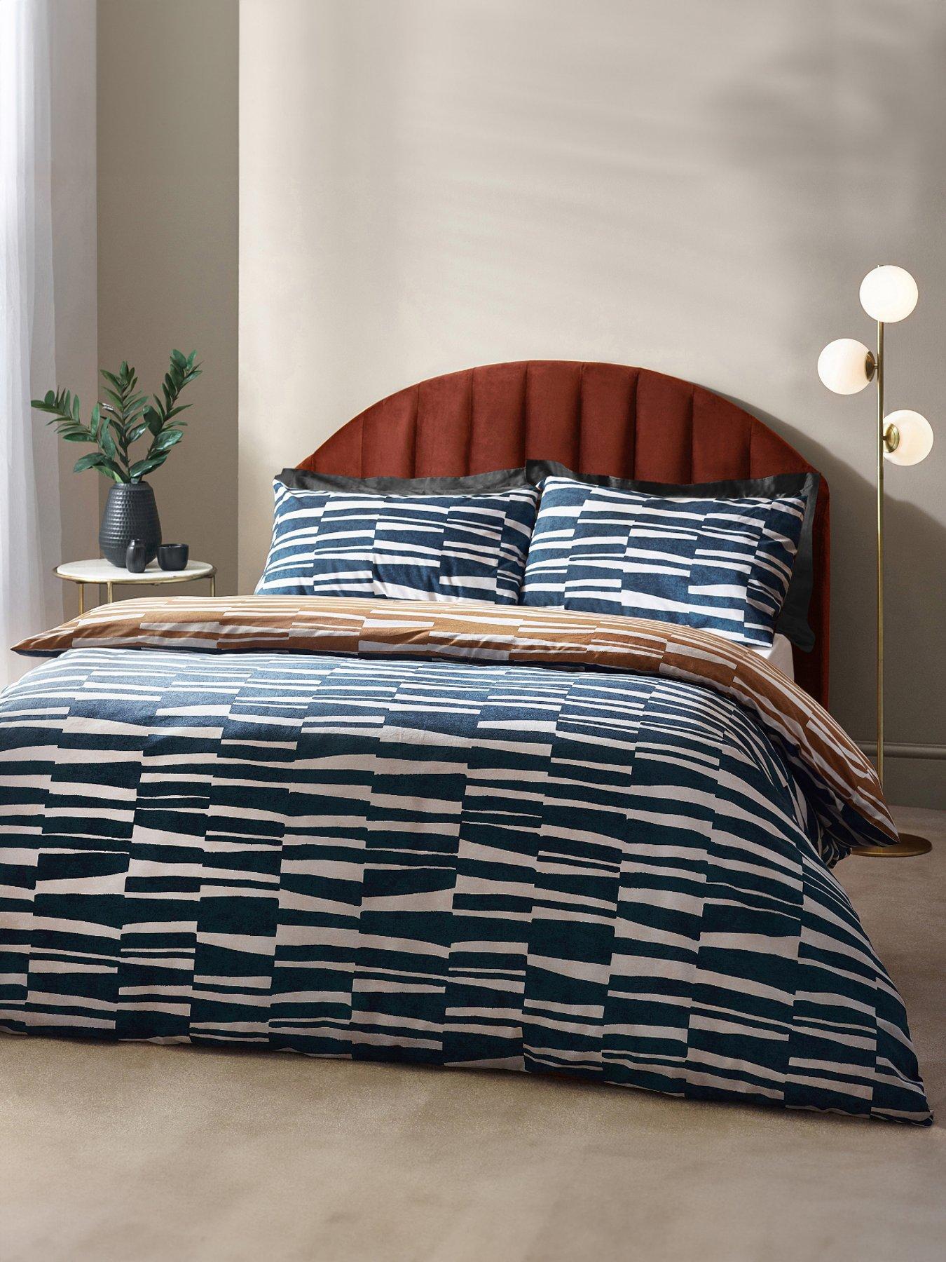 Product photograph of Hoem Piper Duvet Cover Set from very.co.uk
