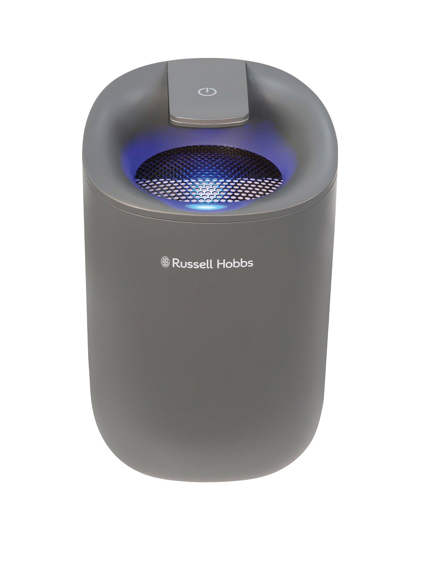 Image 1 of 6 of Russell Hobbs RHDH1061G Fresh Air Mini, Compact Dehumidifier, 300ml/day, Grey