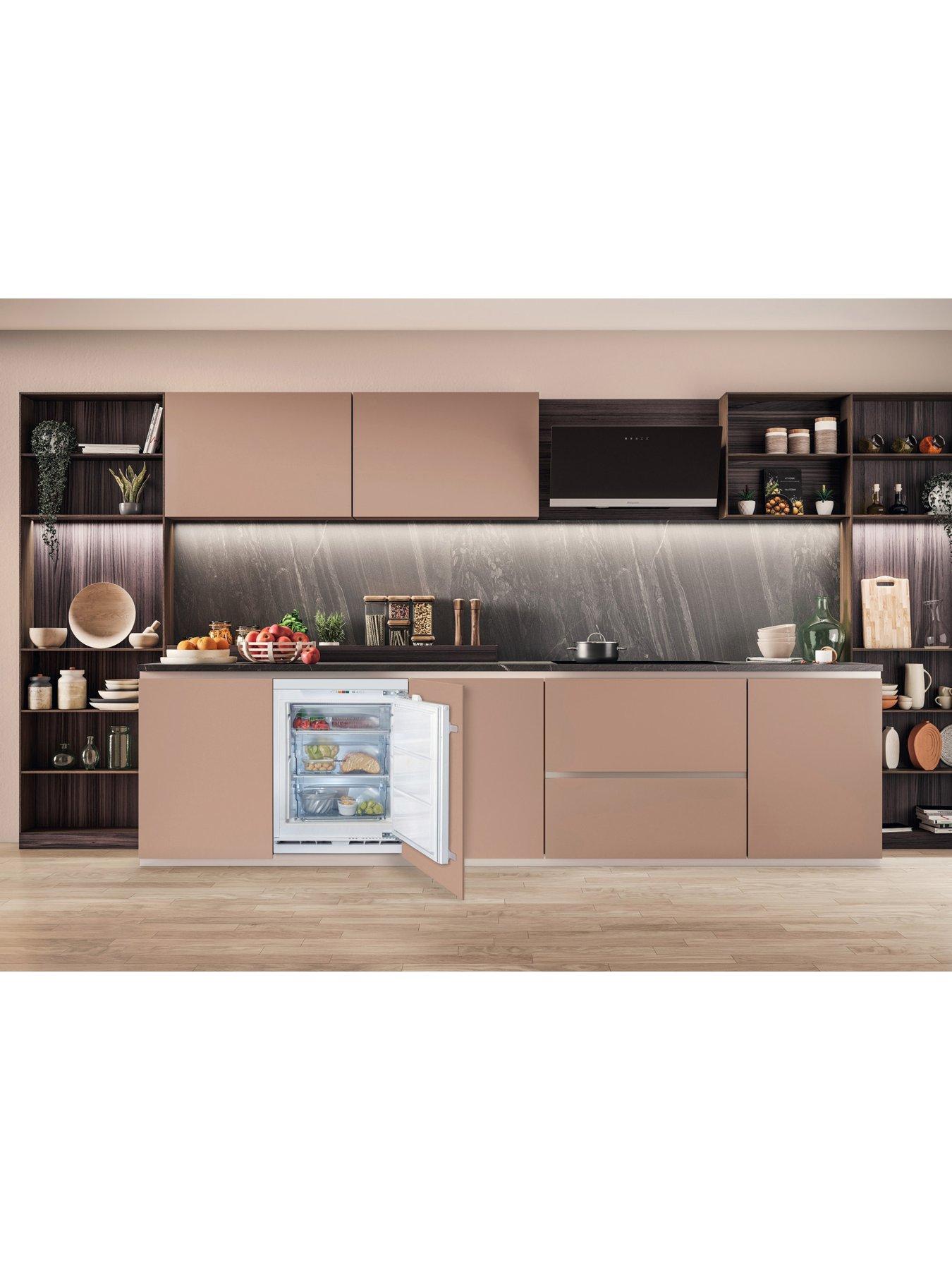 Image 4 of 7 of Hotpoint Low Frost HBUFZ011 Integrated Freezer - White