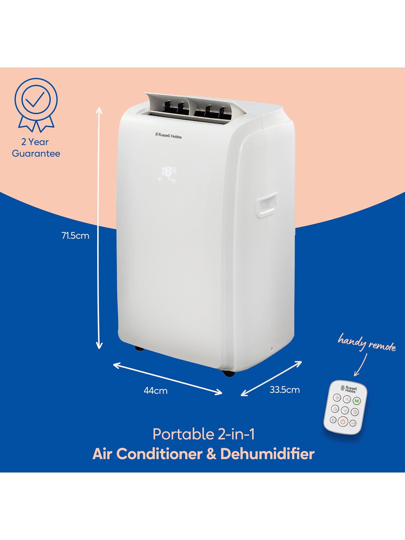 Russell Hobbs RHPAC11001 2in1 Portable Air Conditioner and
