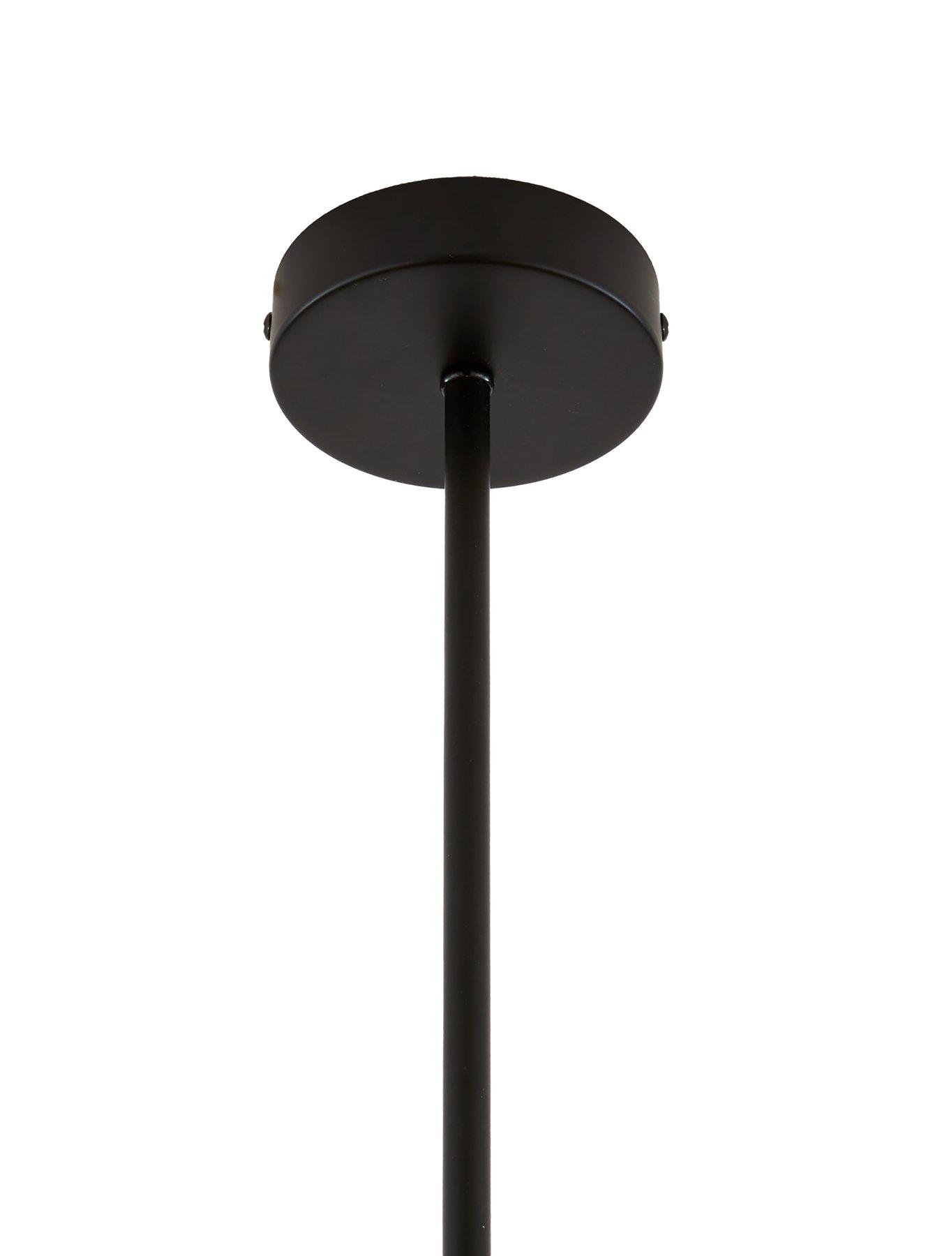Image 5 of 7 of Very Home Double Glass 4-Light Chandelier Ceiling Light