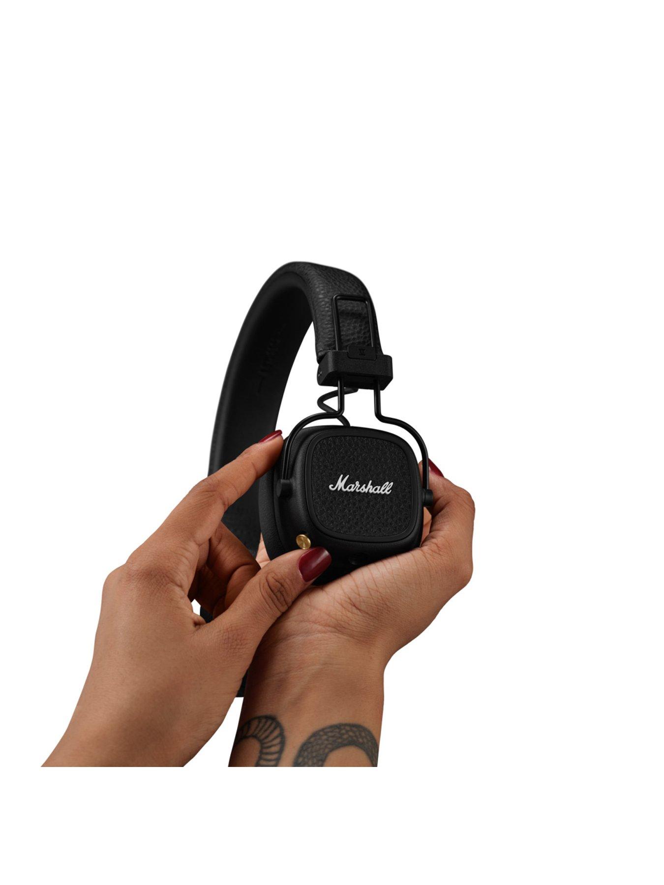 Marshall Major V Bluetooth Headphones - Black | very.co.uk