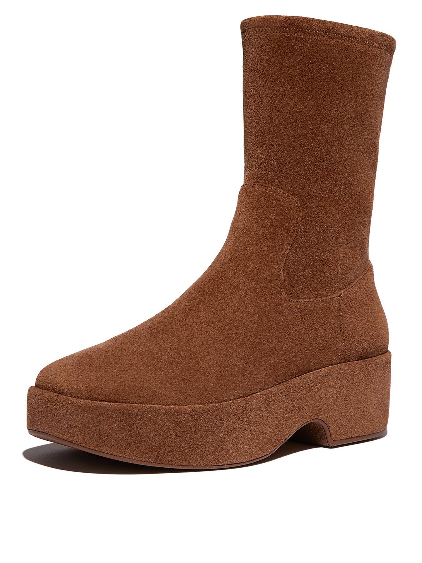 Mid calf stretch boots hotsell