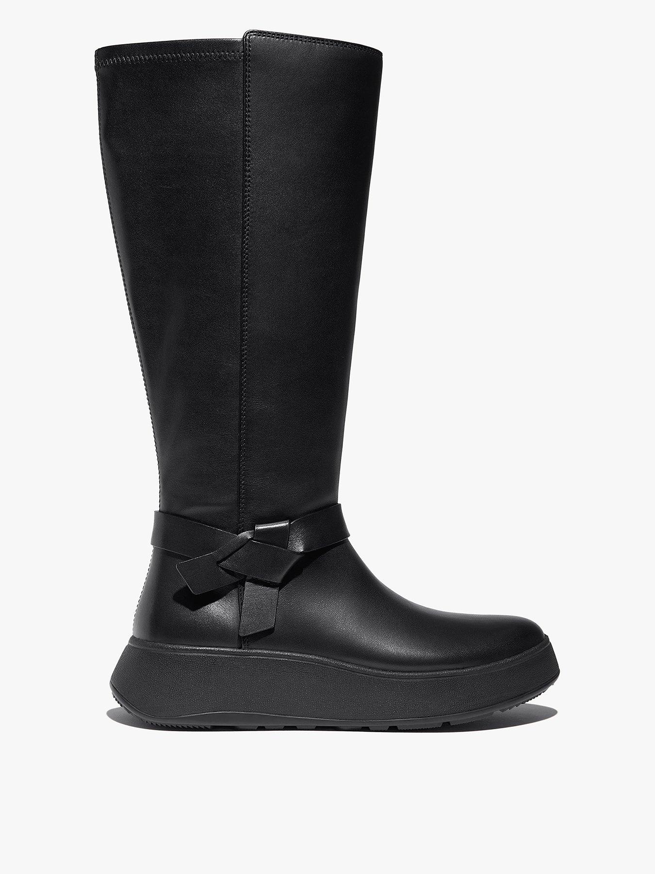 Boots Knee High Boots No Heel Black Shoes & Boots Women Very Page 2