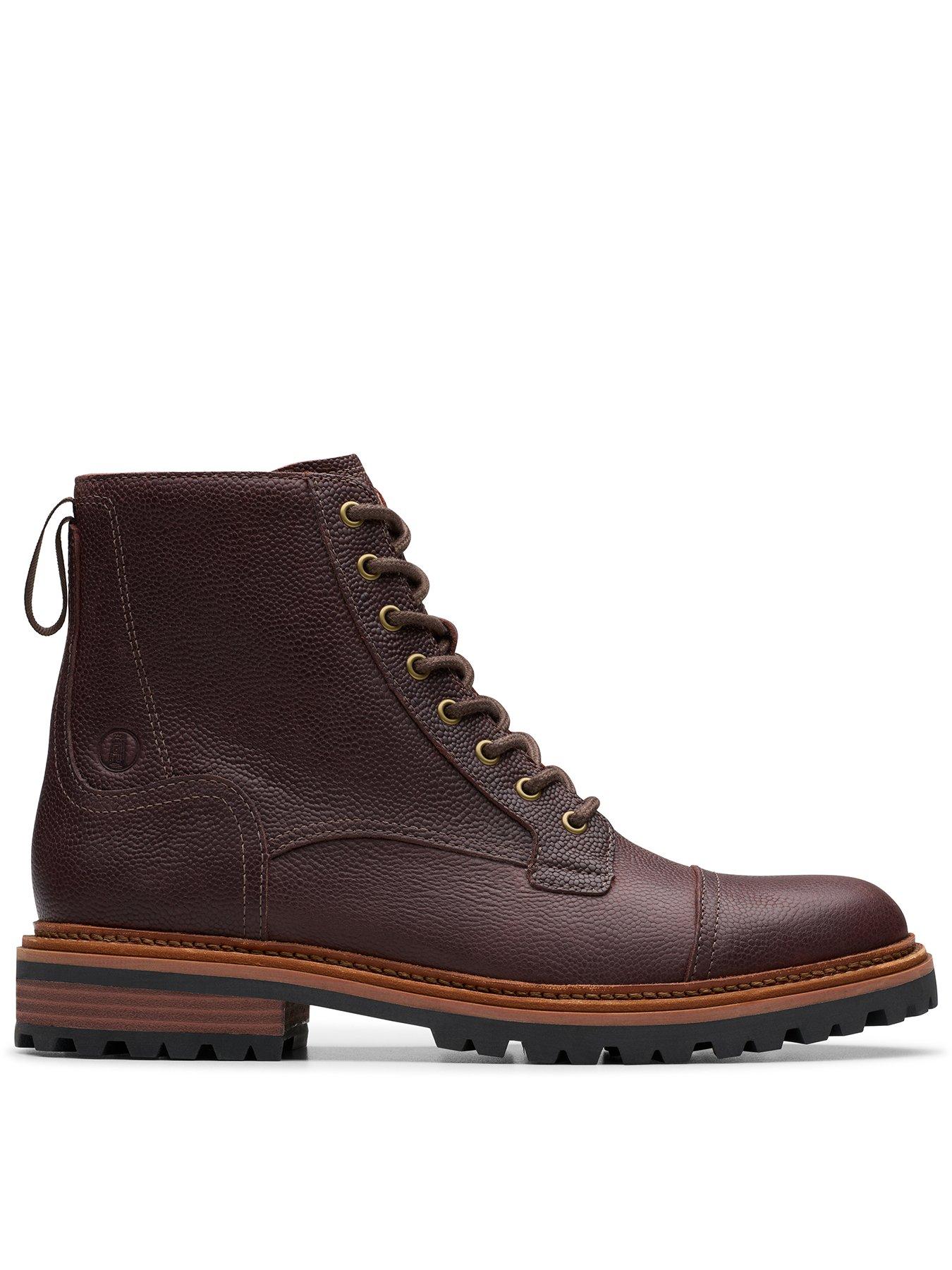 Clarks boots lace up hotsell