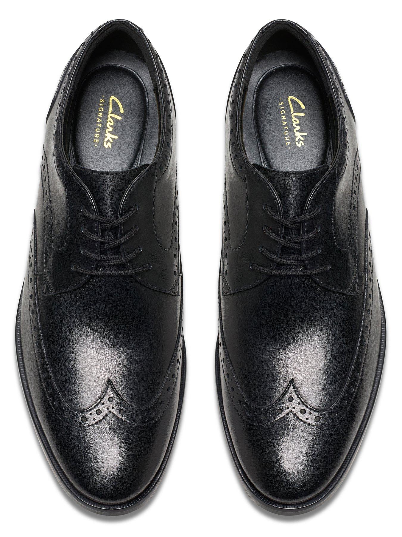 Chaussures Clarks Banbury Limit Brogues Homme - Cuir, Brogue Classique, Confort Garanti, Semelle Durable