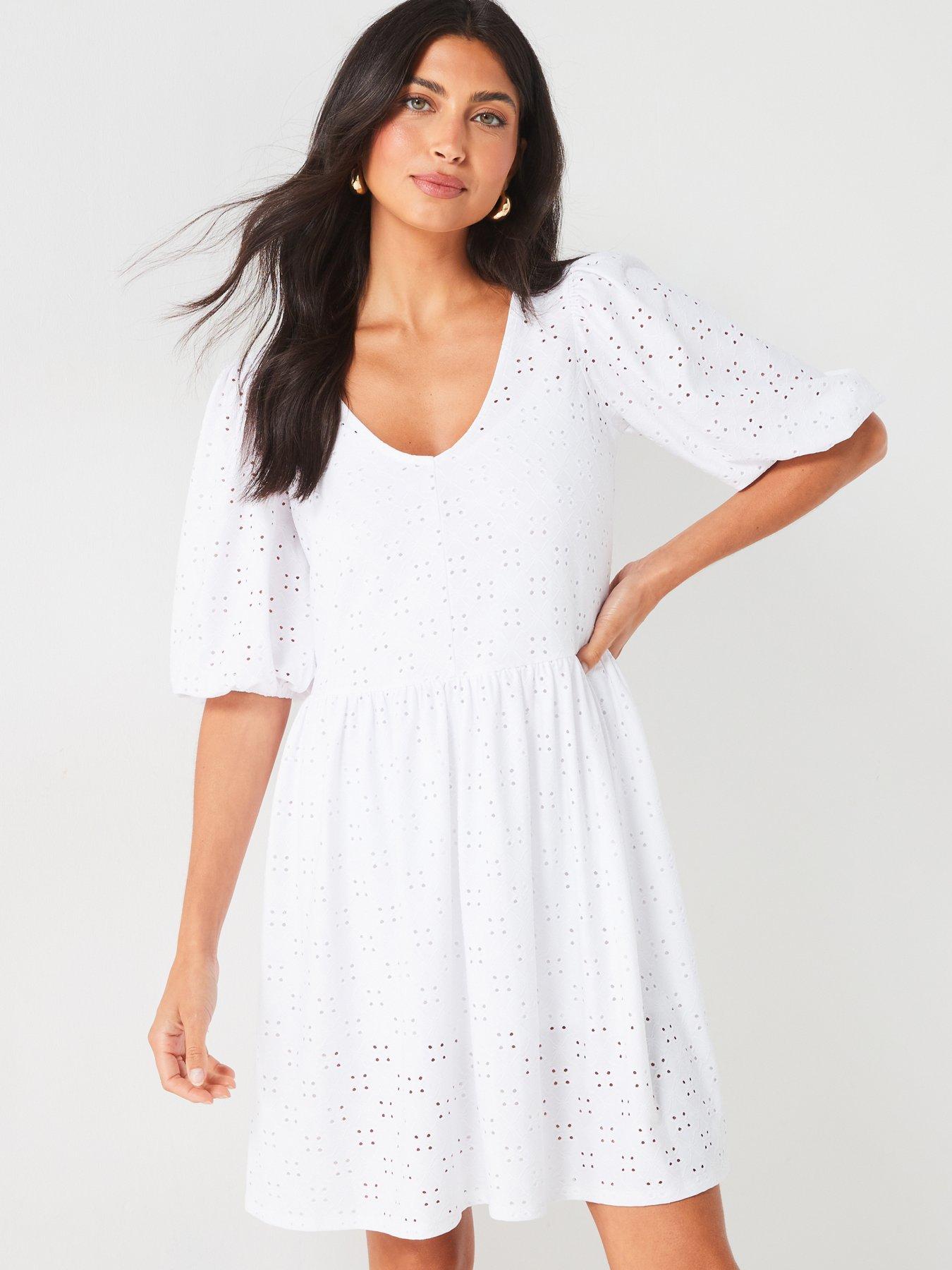 White dresses cheap price top