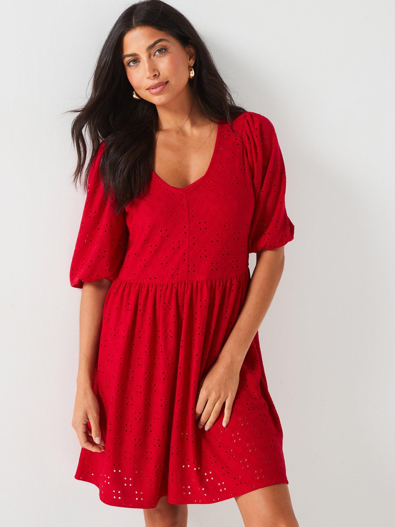 Very red dress outlet