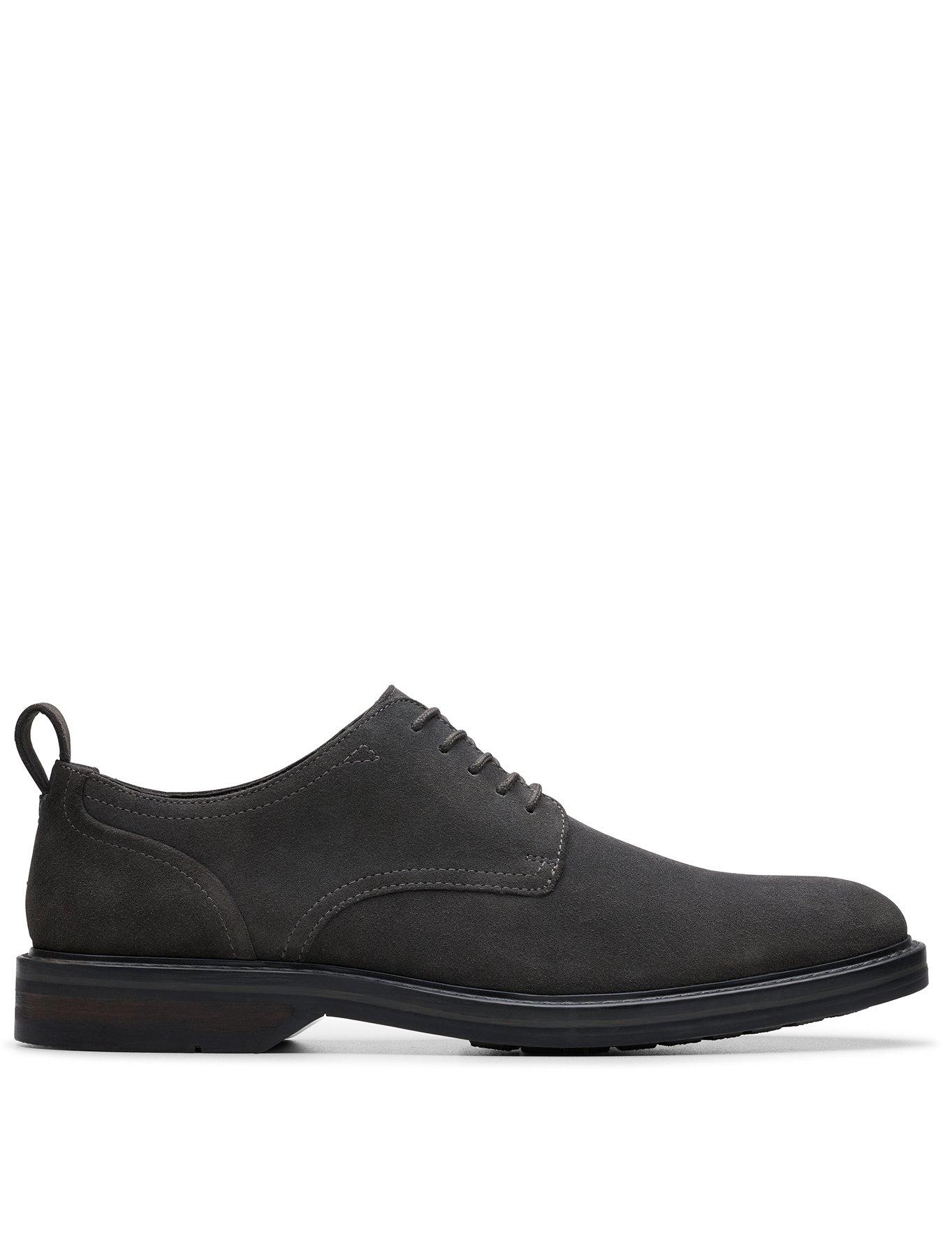 Clarks Aldwin Lace Suede Derby Shoes Very