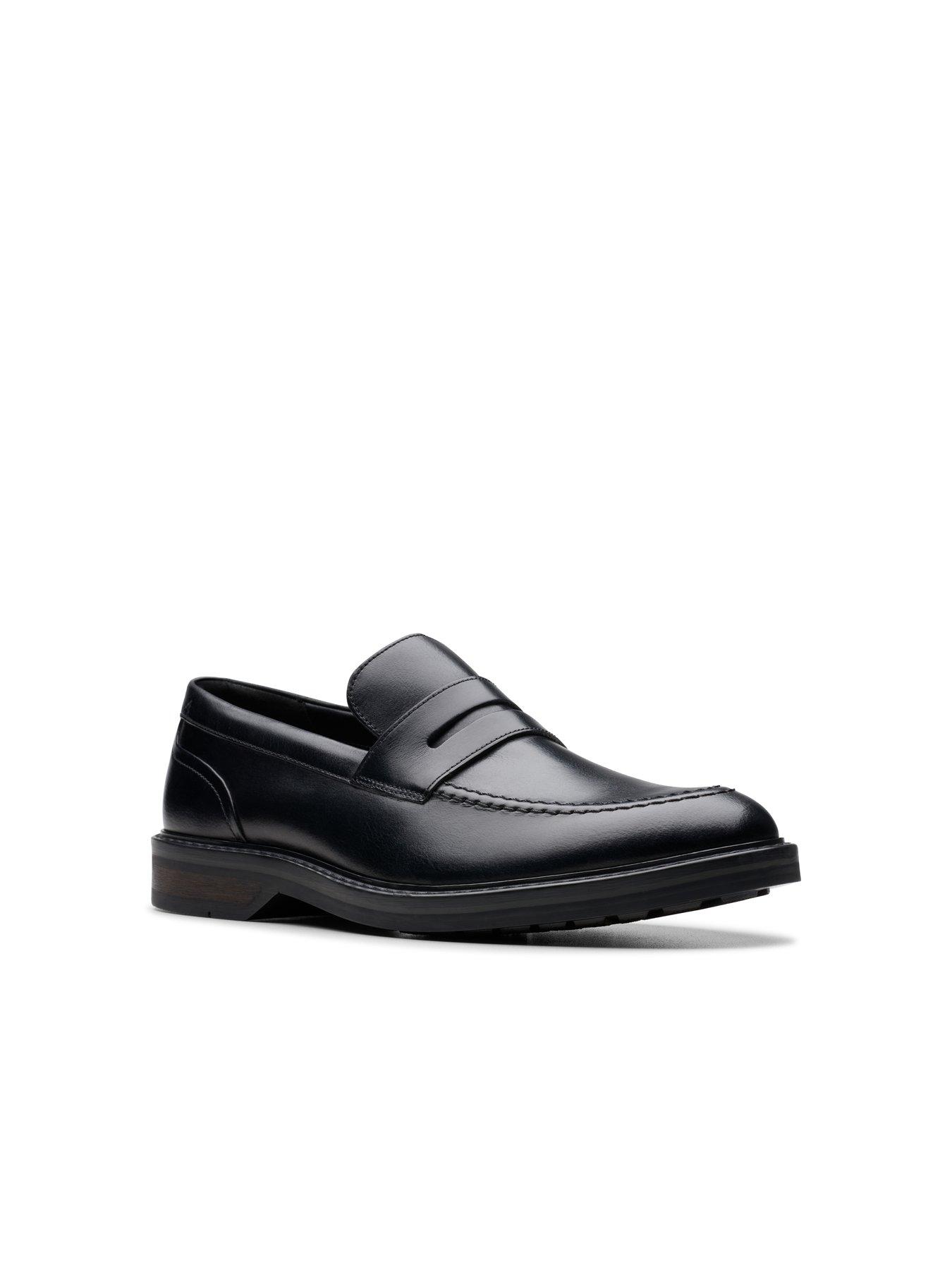 Image 6 of 7 of Clarks Aldwin Step Loafers - Black