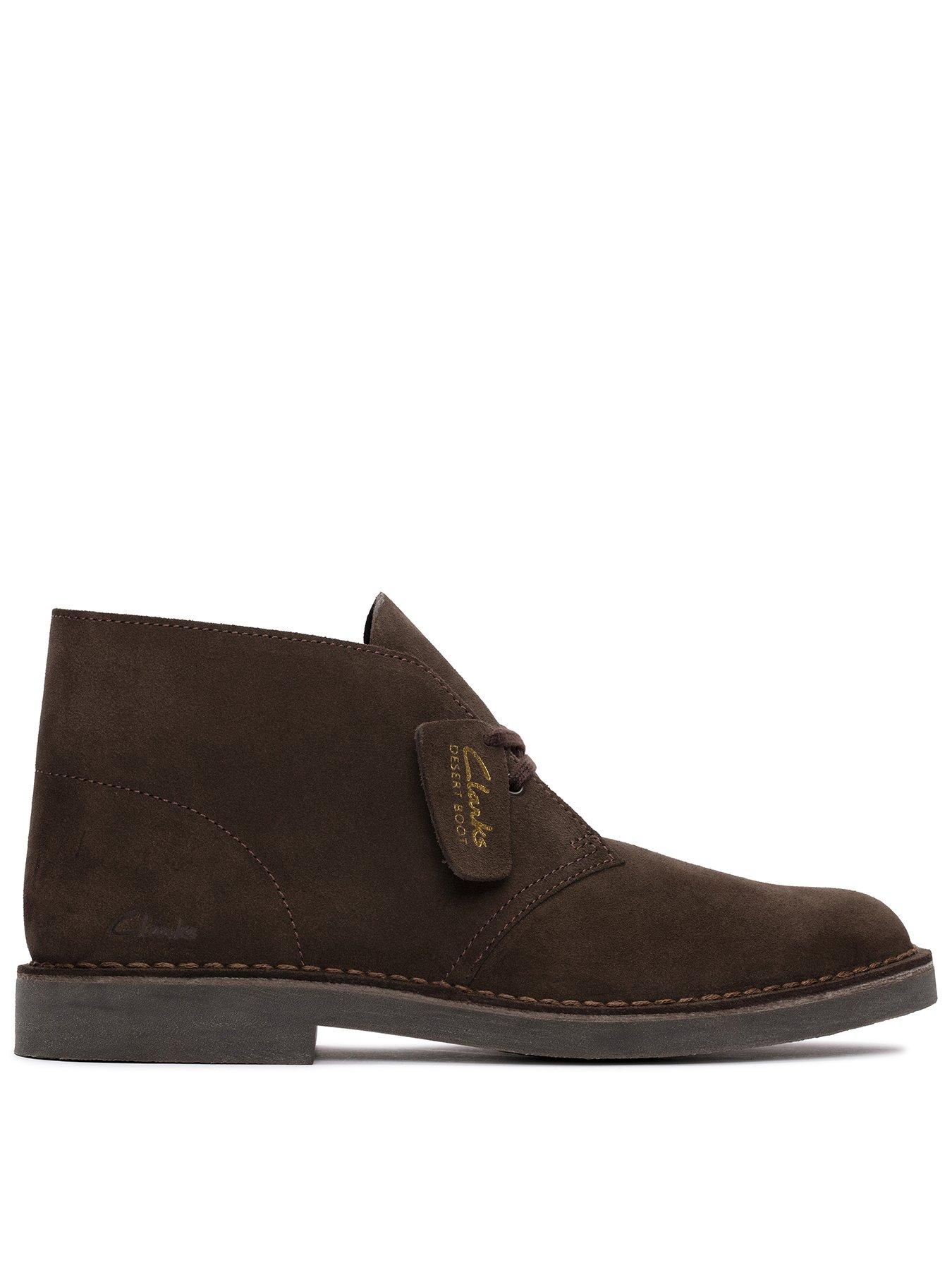 Clarks Desert Bt Evo Suede Boots Brown Very
