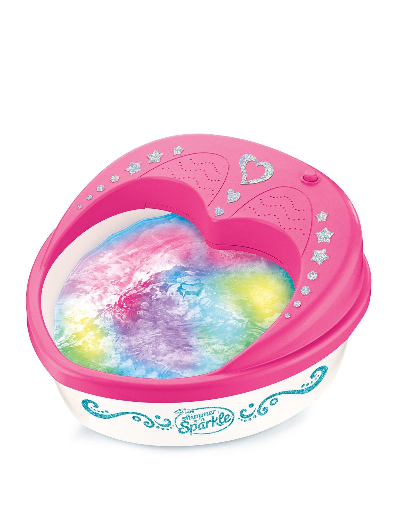 Shimmer & Sparkle 5-In-1 Light Up Super Spa. Salon-Style Kids Foot Spa