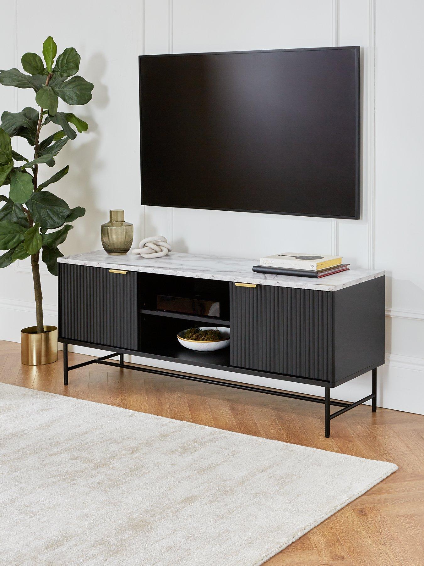 Product photograph of Very Home Lucero Tv Unit - Fits Up To 60 Inch Tv from very.co.uk