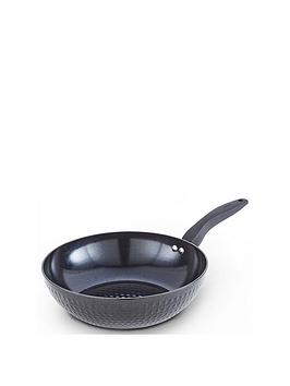 Product photograph of Tower Diamo 28cm Wok from very.co.uk