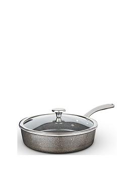 Product photograph of Tower Cerastone Pro 28cm Multi-pan With Lid from very.co.uk