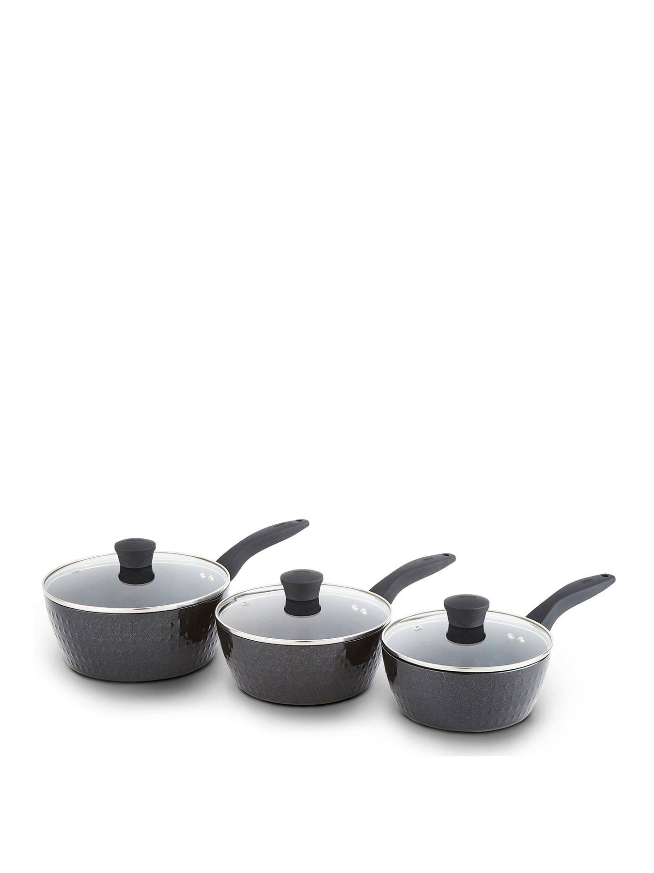 Tower Diamo 3-Piece Saucepan Set