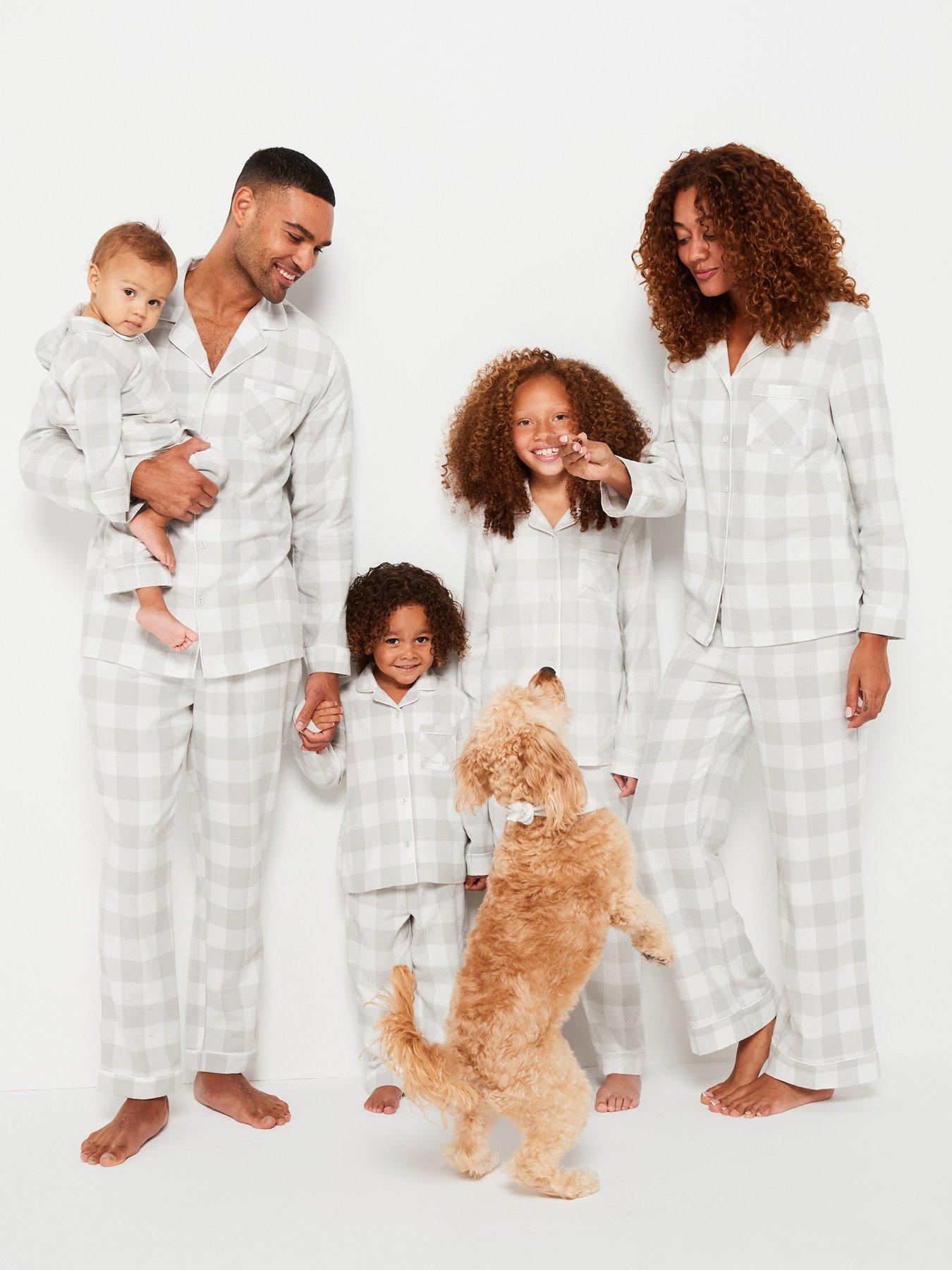 Grey christmas pjs sale