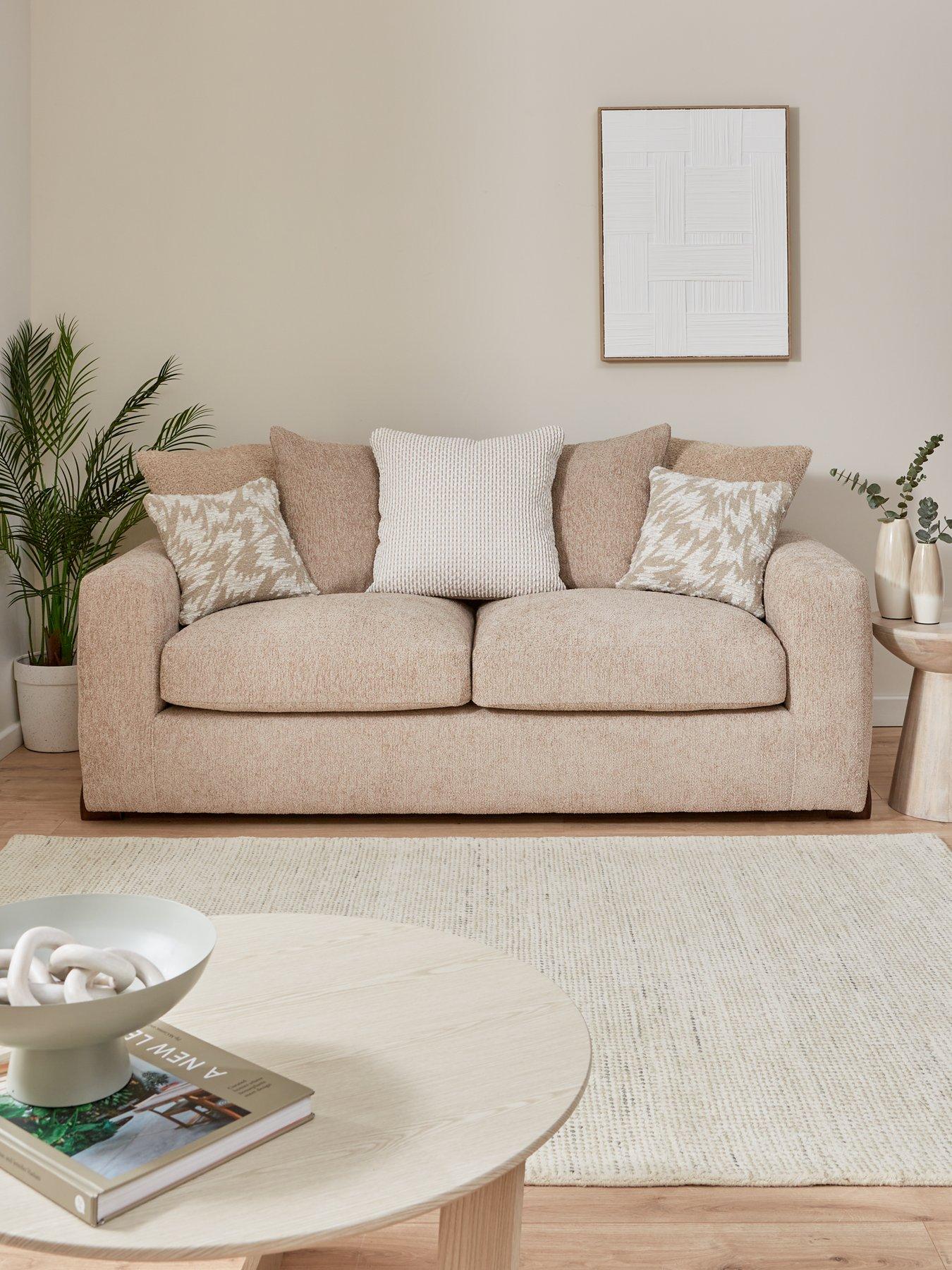 Product photograph of Very Home Sicily 3 Seater from very.co.uk