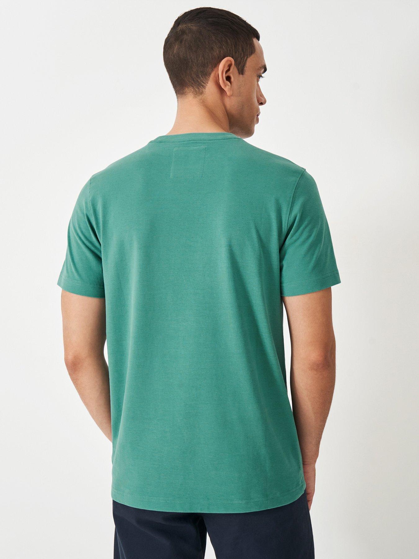 Crew Clothing Crew Classic Cotton Jersey T-shirt - Blue | Very.co.uk