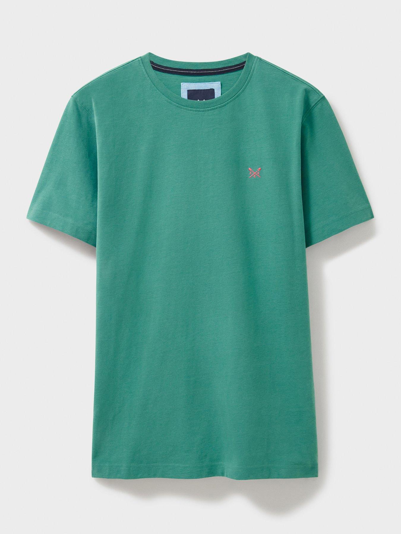 Crew Clothing Crew Classic Cotton Jersey T-shirt - Blue | Very.co.uk