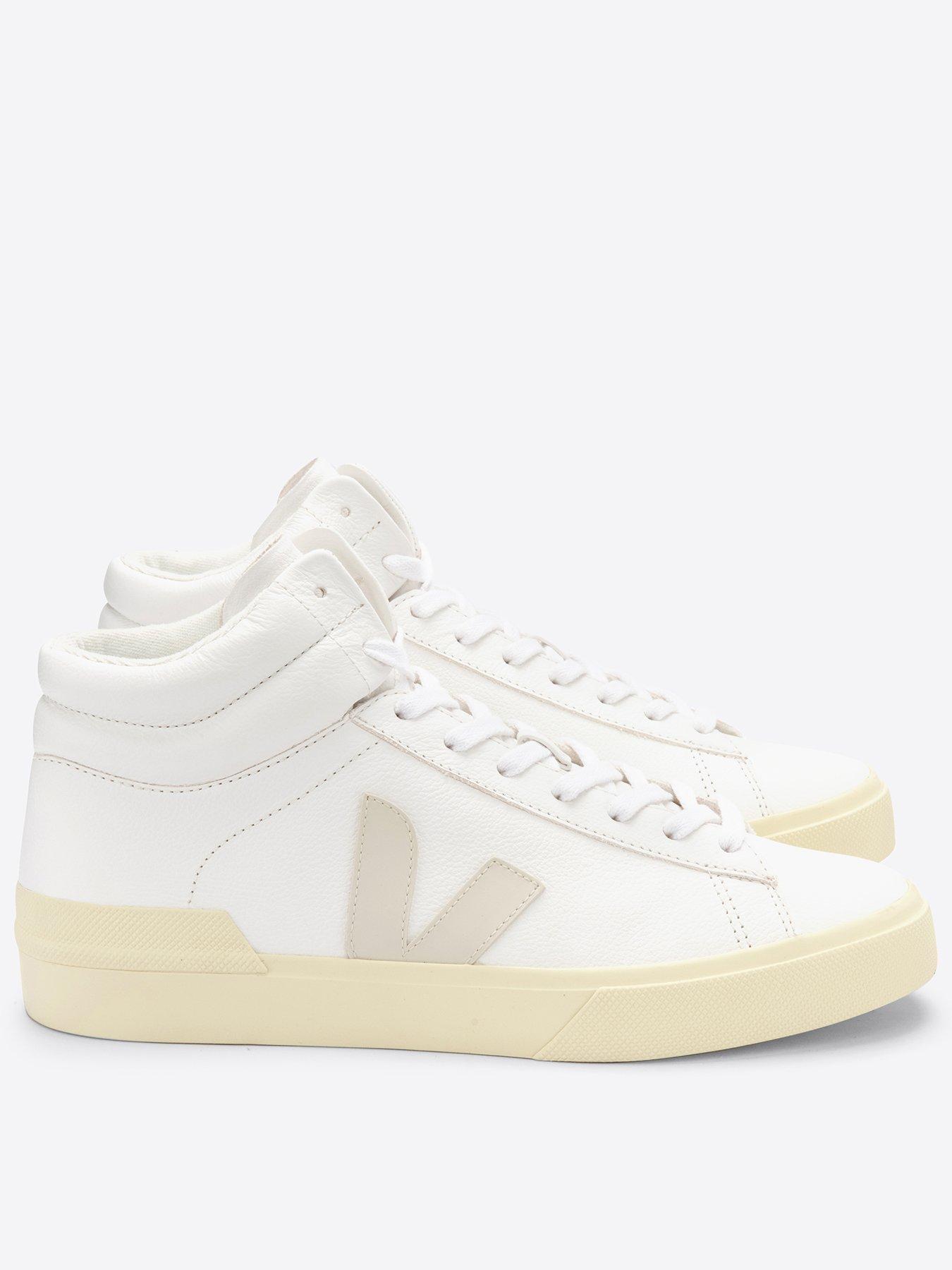 Veja Women's Minotaur Hi Trainers - White, White, Size 5, Women