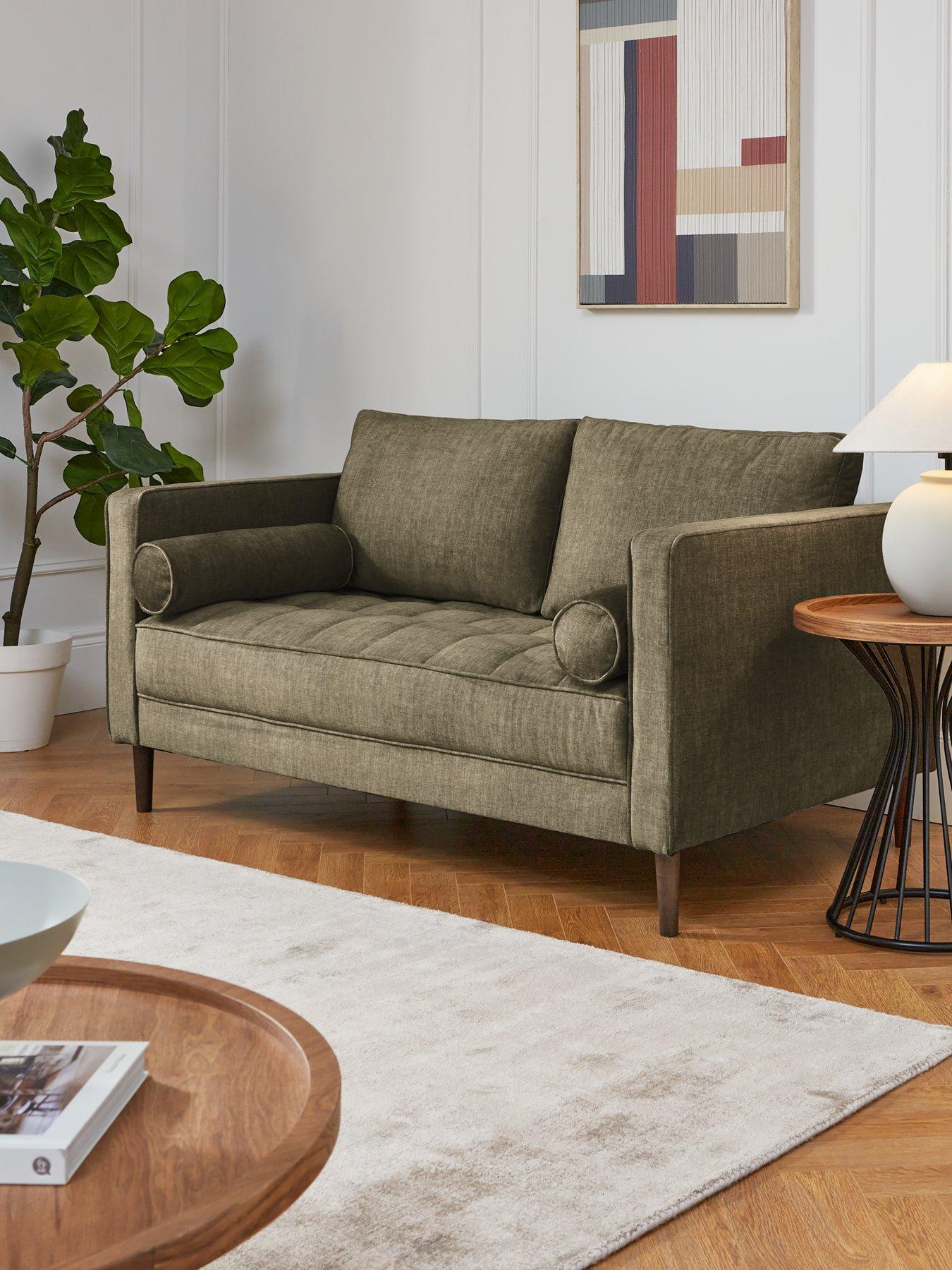 undefined New Orleans Fabric 2 Seater Sofa