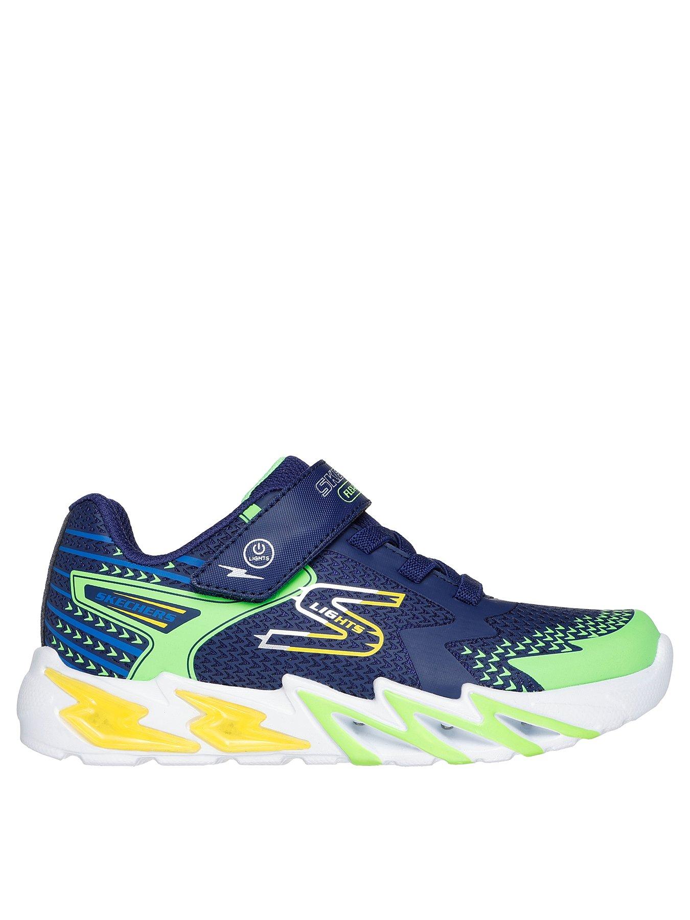 undefined Boys Flex-Glow Bolt Lighted Trainer
