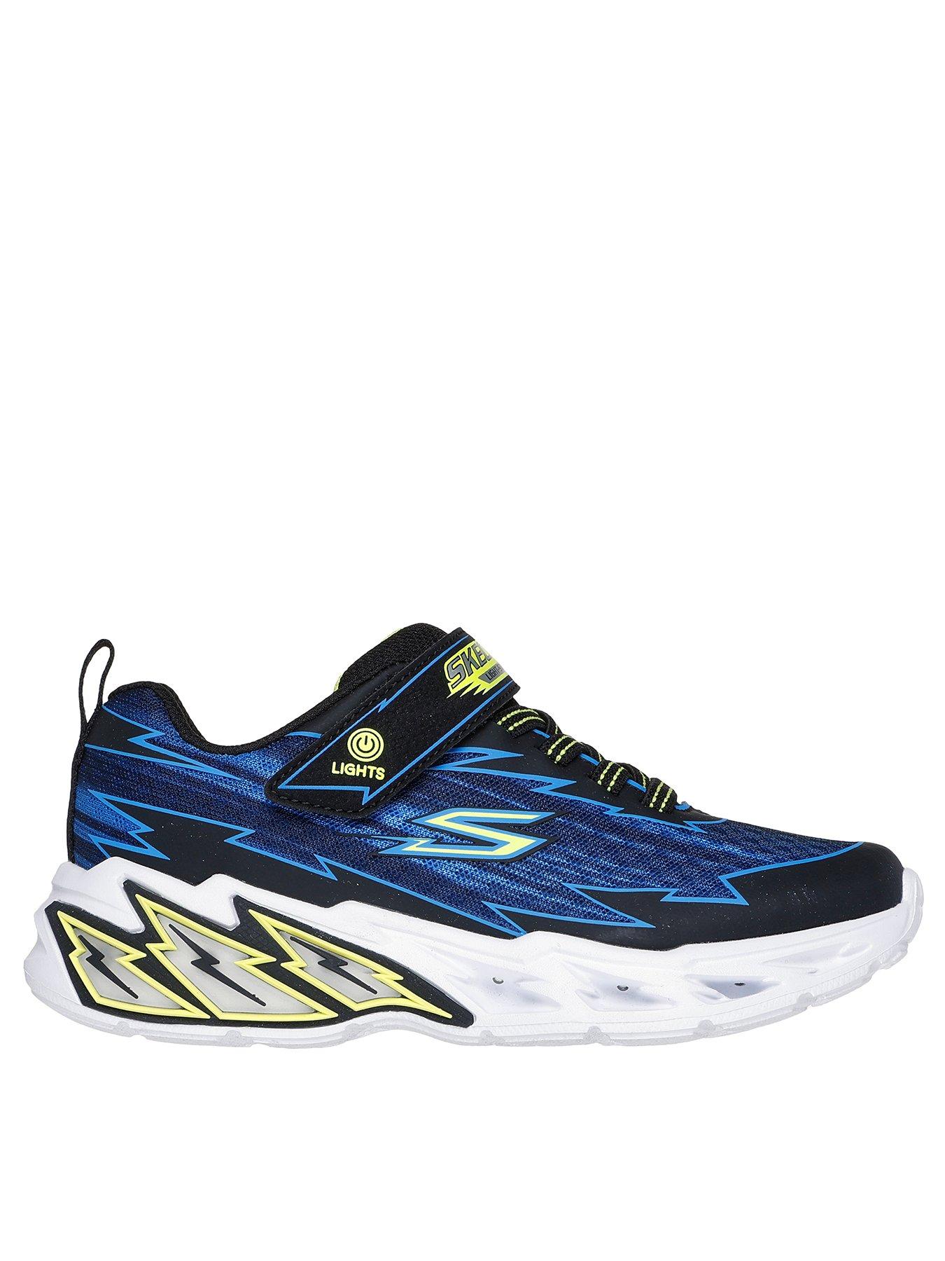 Skechers Boys Meteor Lights Lighted Trainer Very