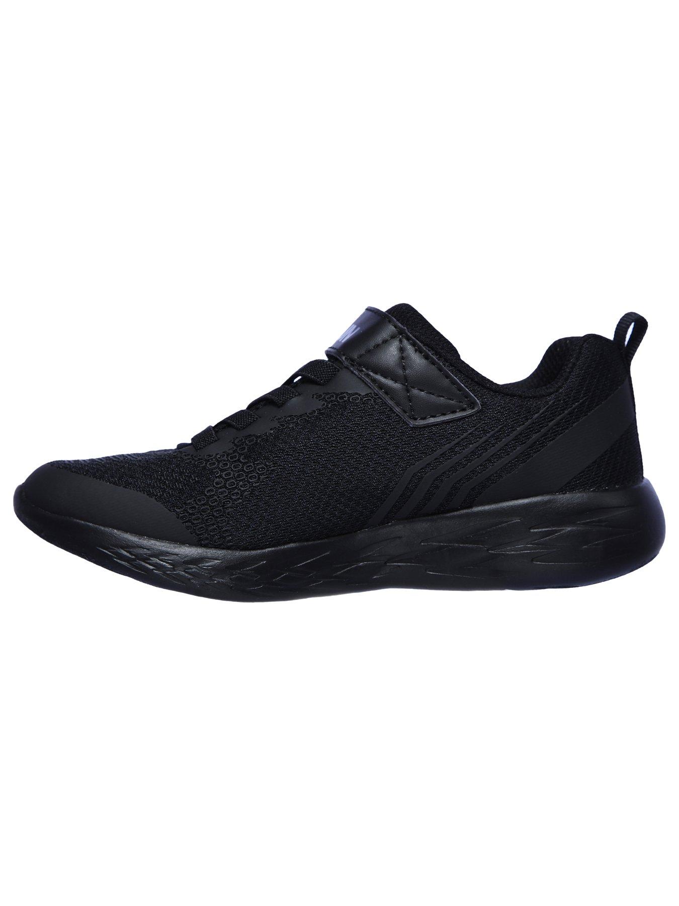 Skechers Go Run 600 School Trainer Black Very