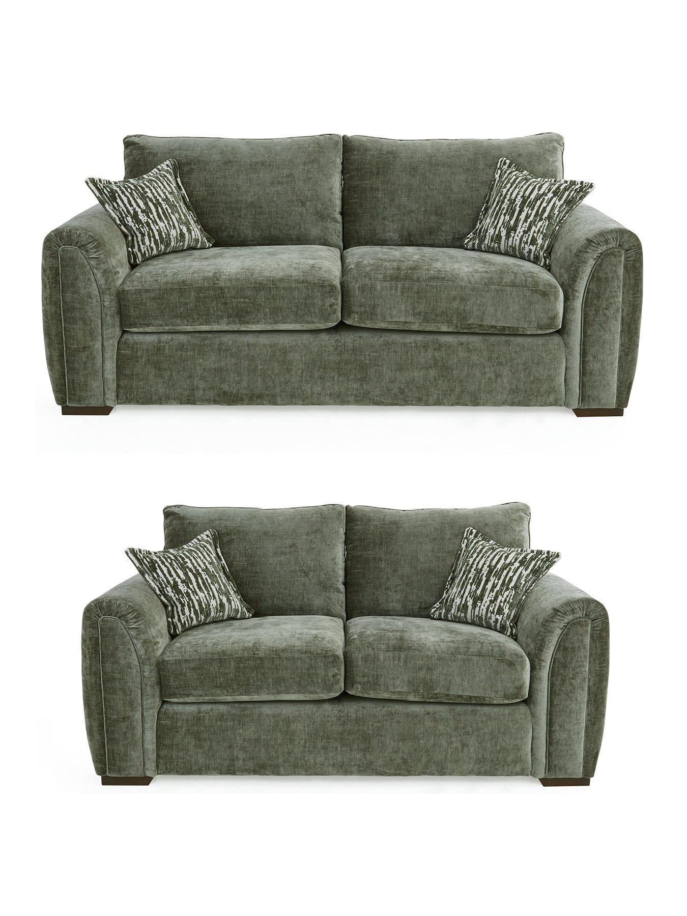 Product photograph of Very Home Layla 3 2 Seater Sofa from very.co.uk