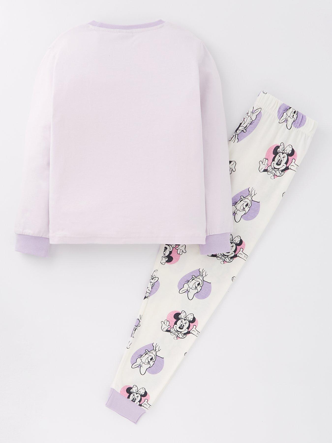 Image 2 of 4 of Disney Minnie Mouse And Daisy Duck Long Sleeve Pyjamas