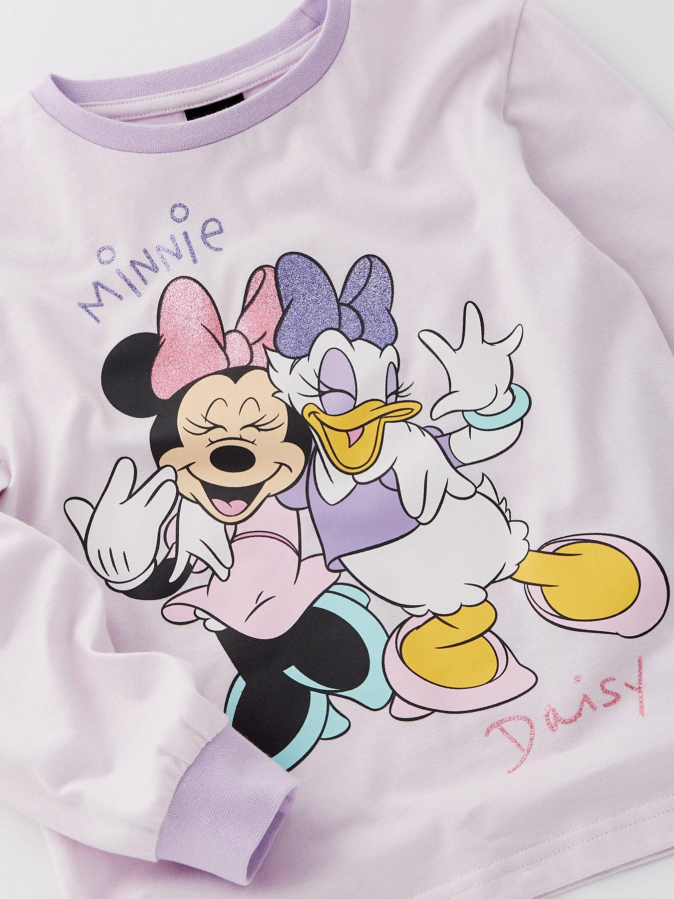 Image 3 of 4 of Disney Minnie Mouse And Daisy Duck Long Sleeve Pyjamas