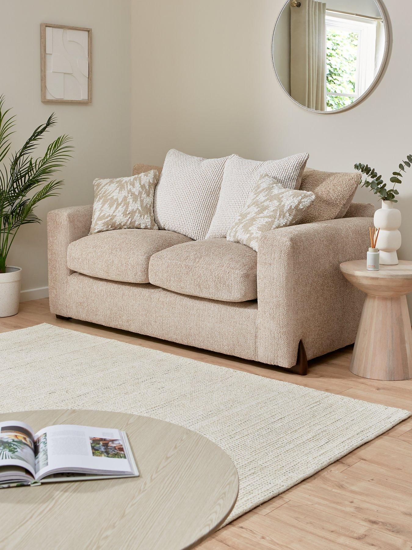 undefined Sicily Fabric 2 Seater Sofa