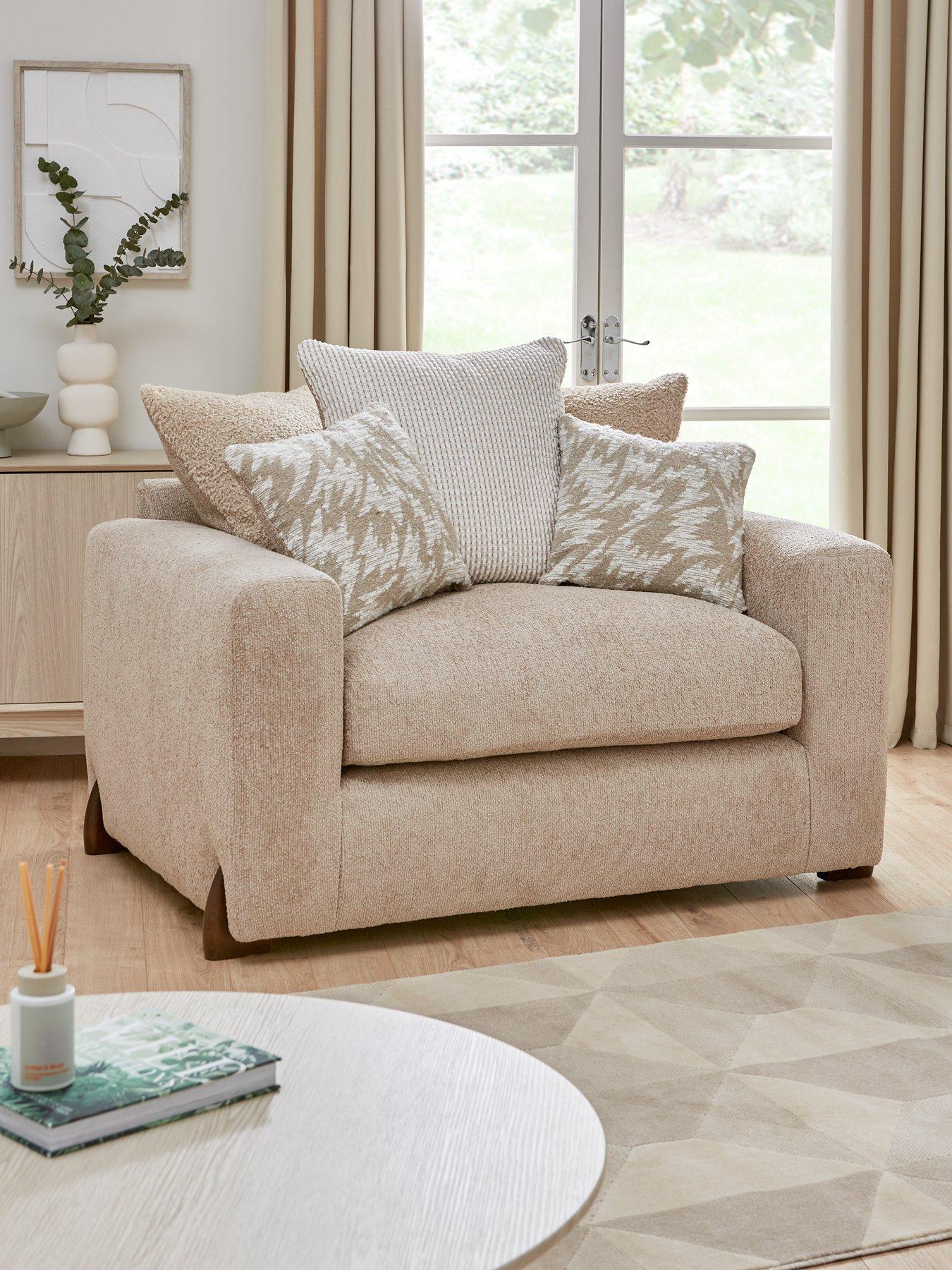 undefined Sicily Fabric Love Chair