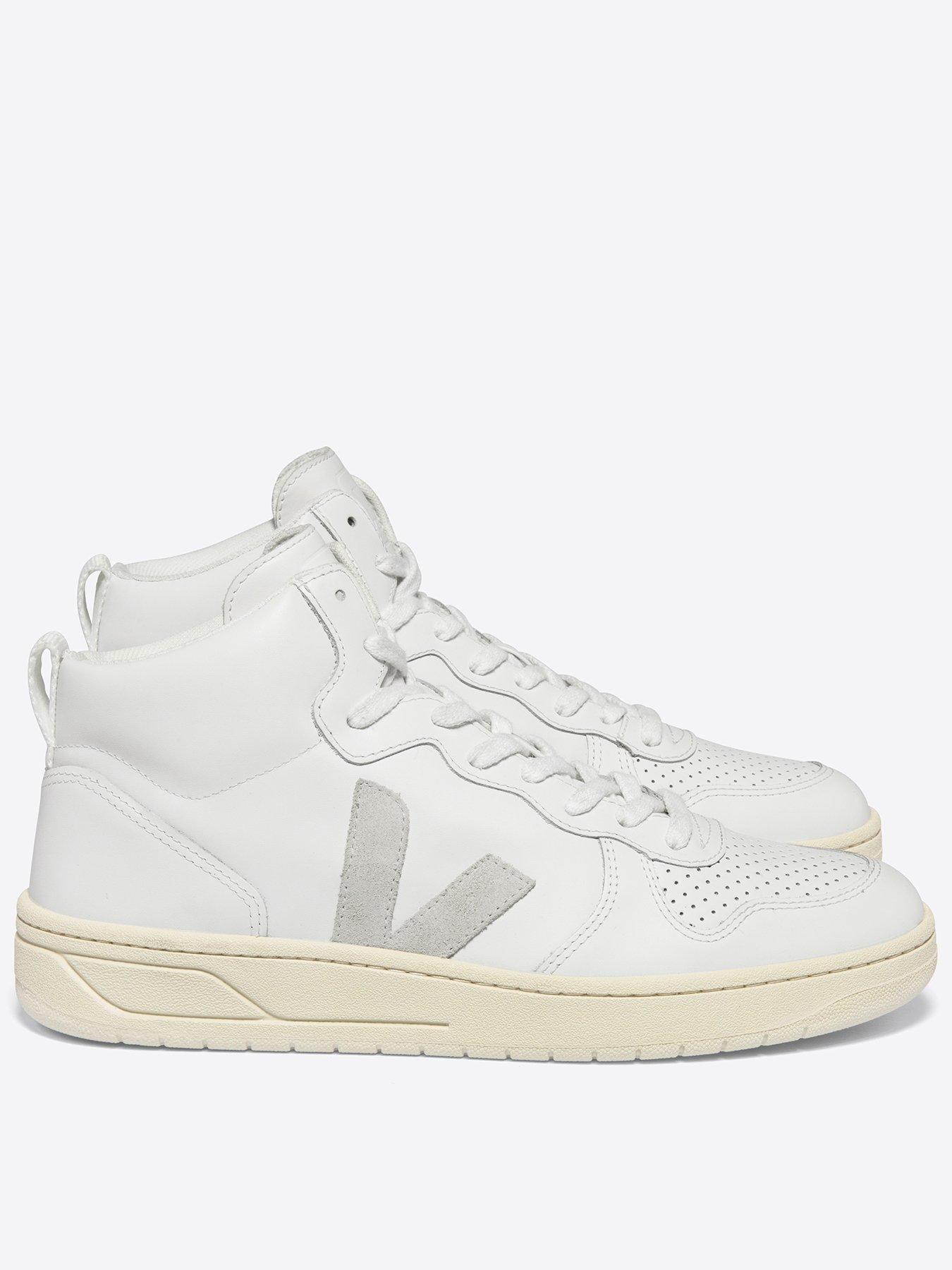 undefined Women's V-15 Hi Trainers - White
