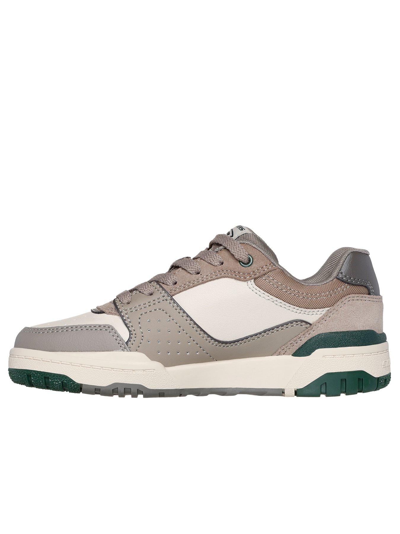 Image 5 of 5 of Skechers Skx-228 Lace Up Trainer - Beige