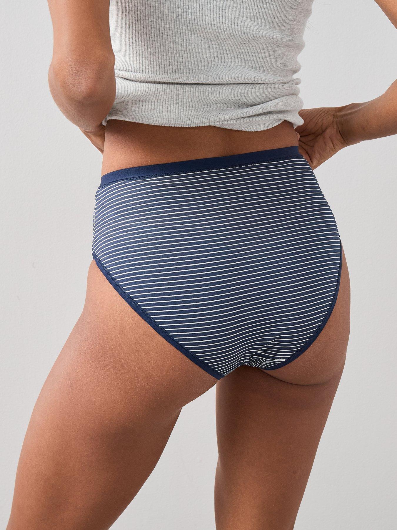 Image 3 of 6 of The Very Collection Womens 5 Pack High Waisted Full Briefs - Multi