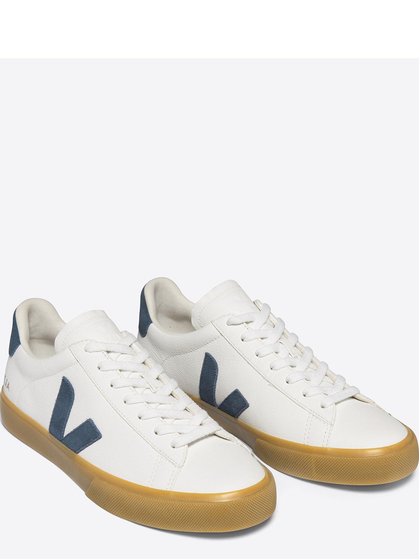 Veja Women's Campo Trainers - White/Navy | Very.co.uk