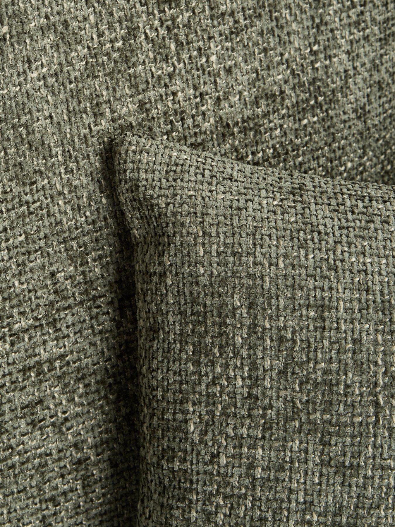 Image 6 of 7 of The Very Collection Denton Chunky Weave Fabric Wing&nbsp;Chair - FSC&reg; Certified