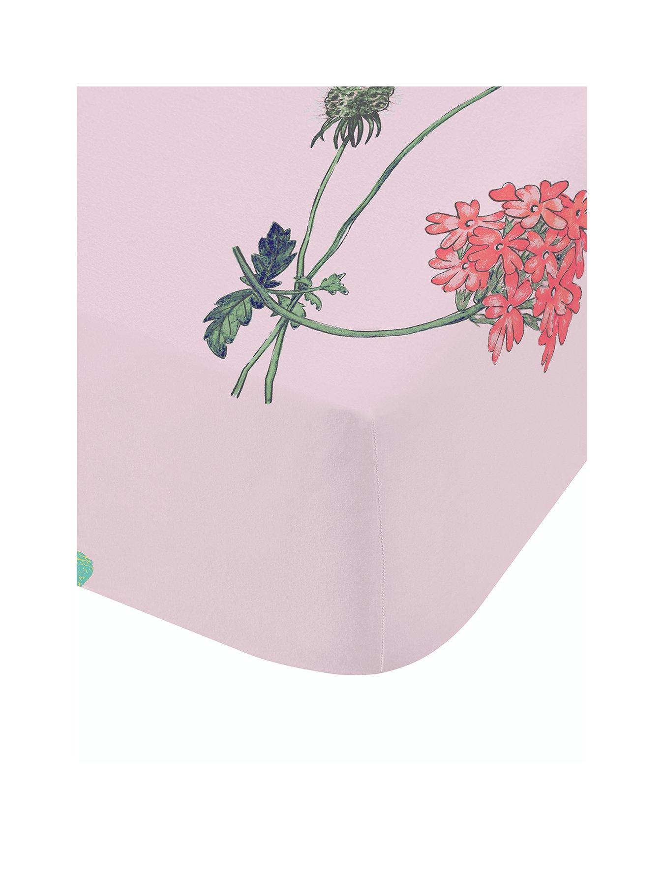 Image 2 of 2 of RHS Butterfly Garden Fitted Sheet - Multi